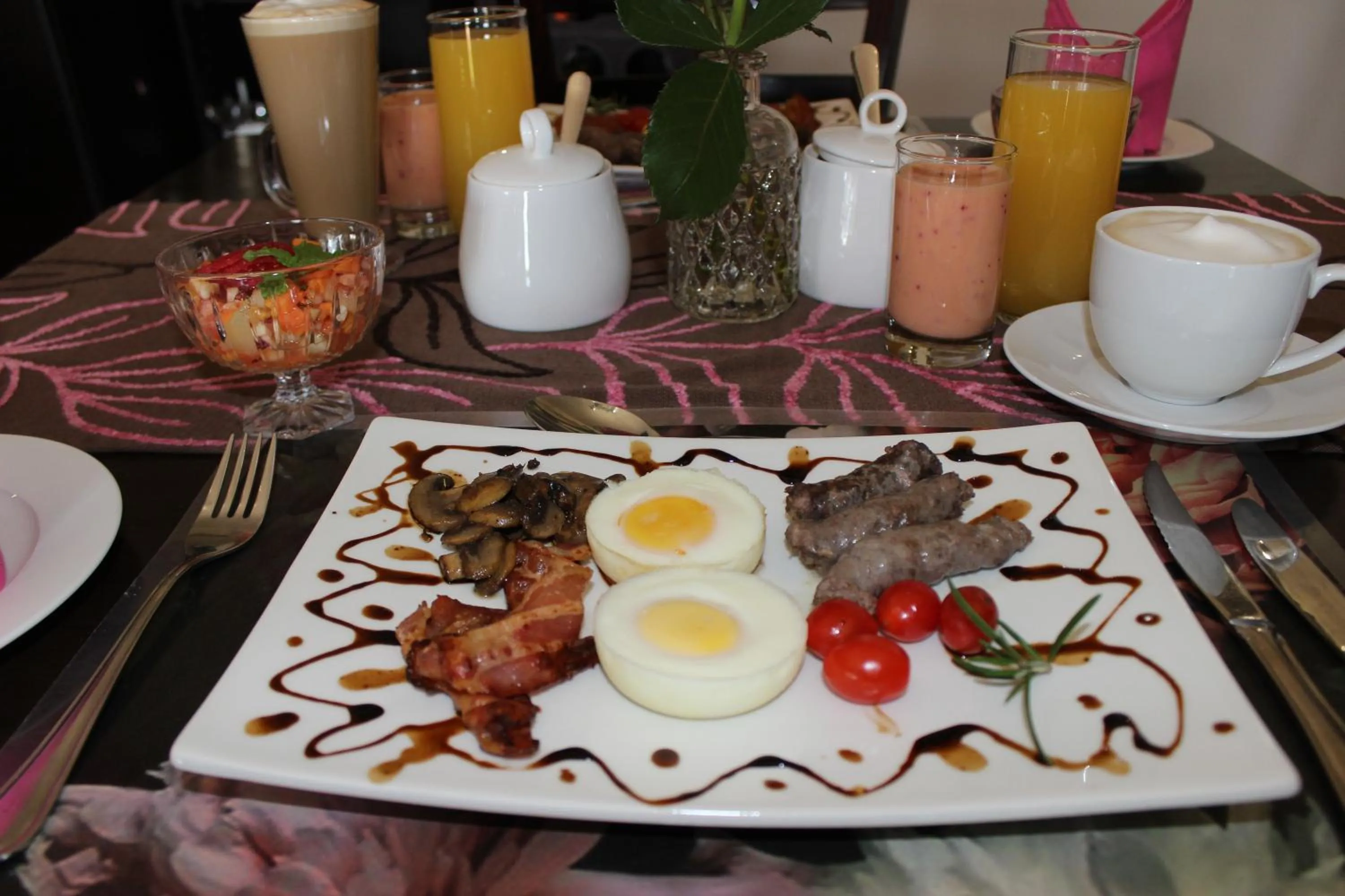 Food and drinks in The Falls Guest House