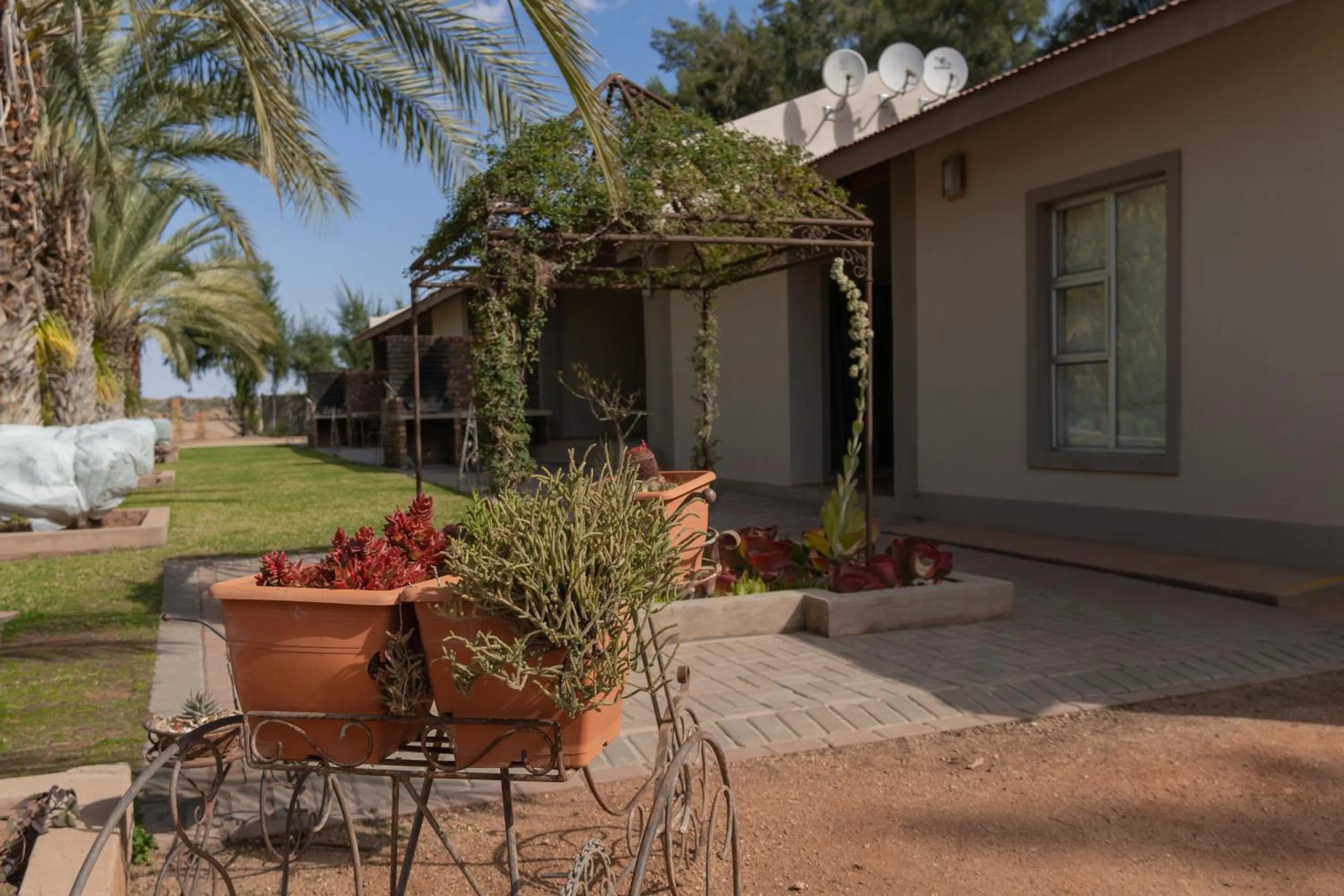 BBQ facilities in The Falls Guest House