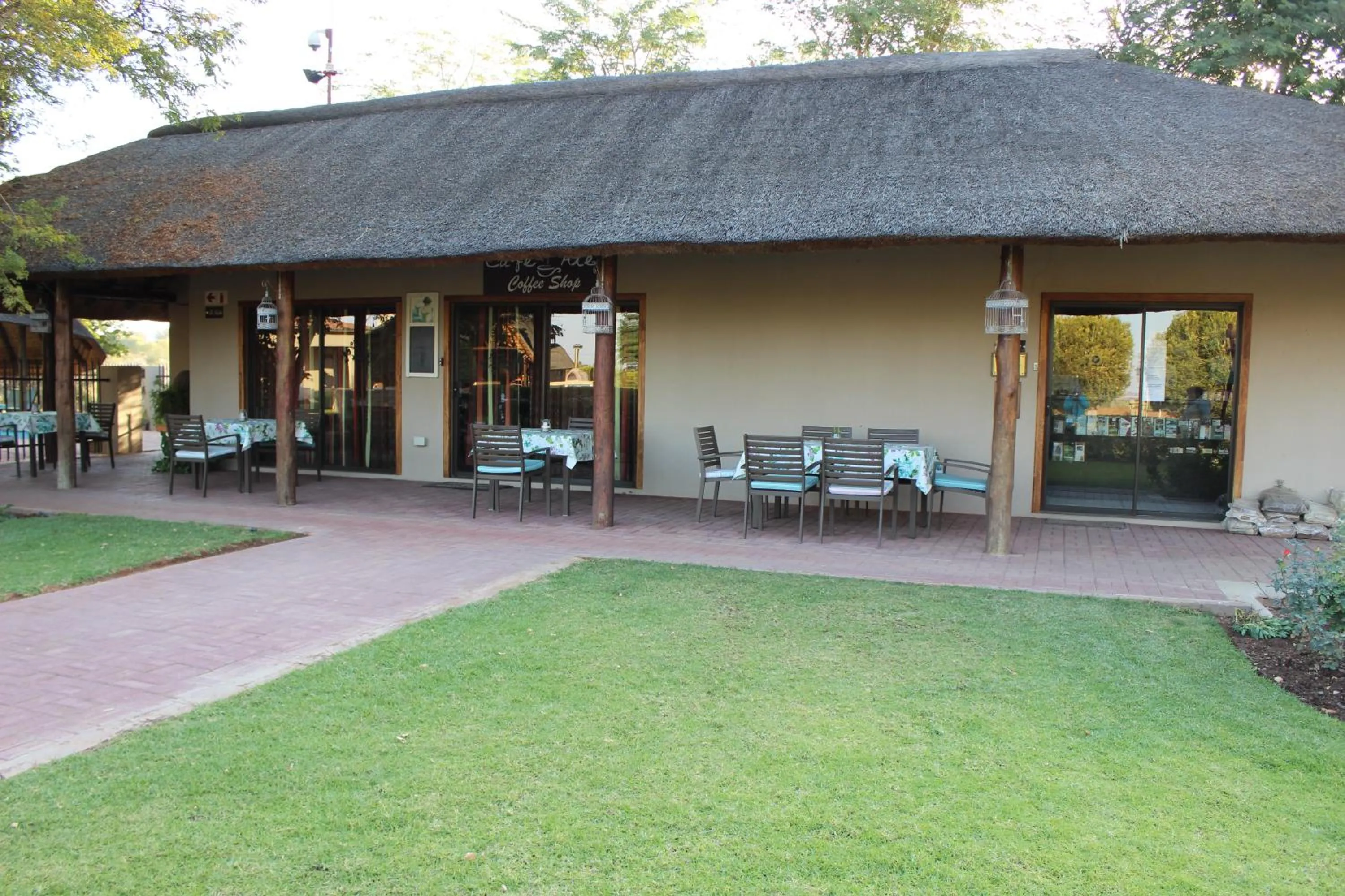Patio in The Falls Guest House