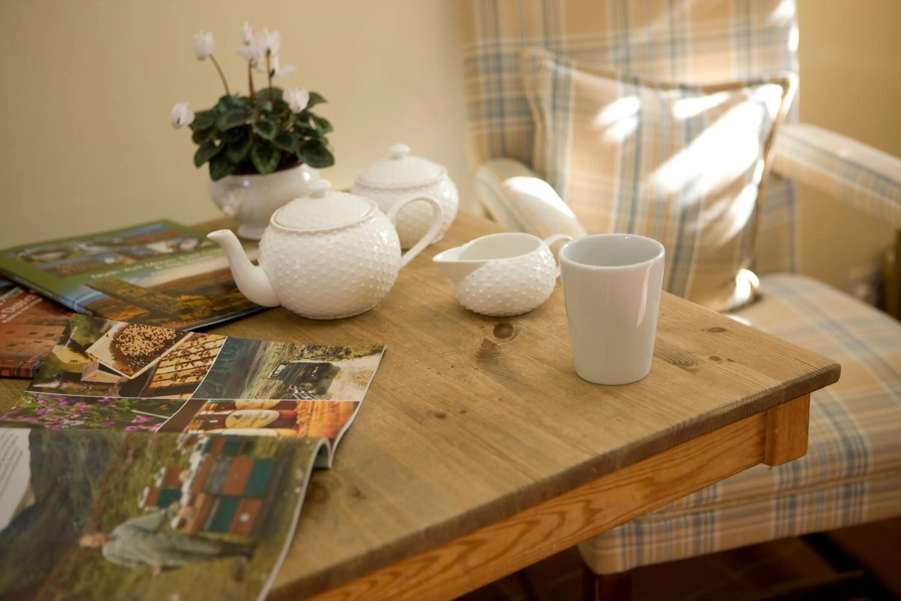 Coffee/tea facilities in The Durham Ox