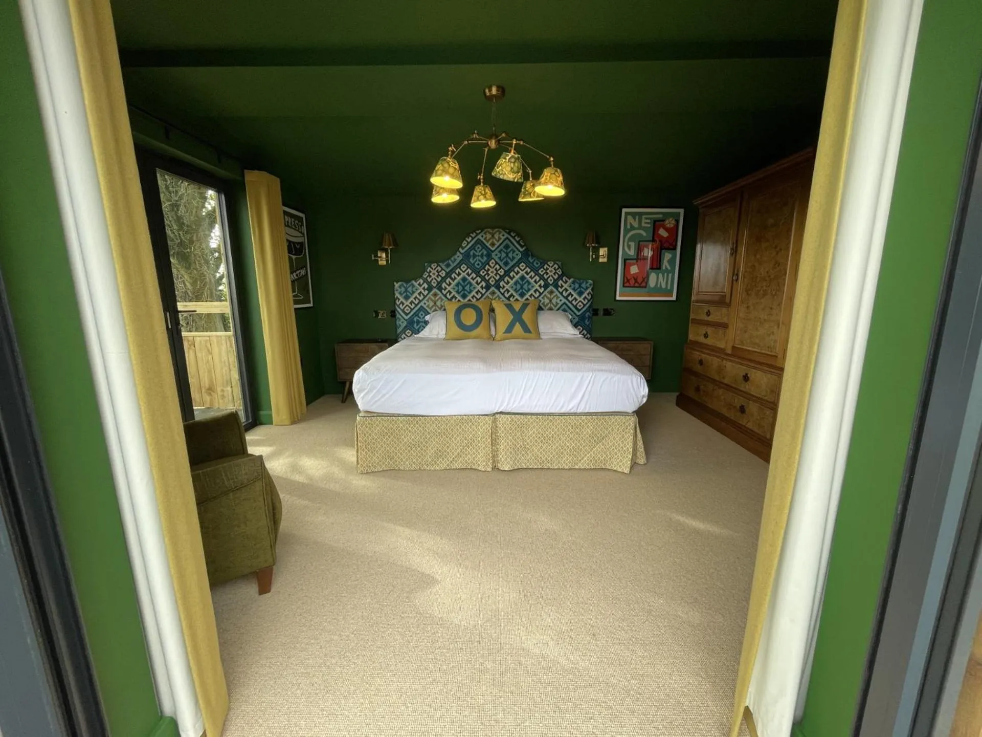 Bedroom, Bed in The Durham Ox