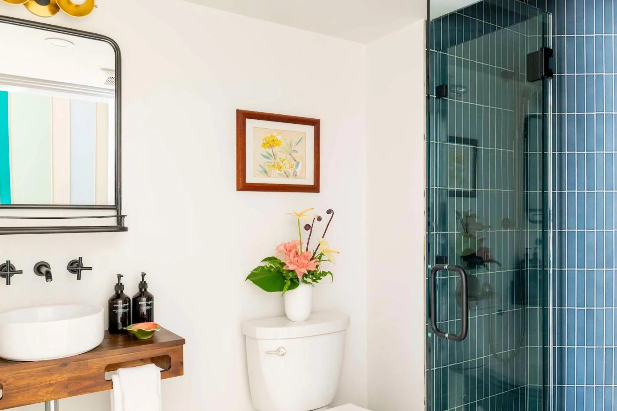 Bathroom in Wayfinder Waikiki - Voted Top 10 Best Hotels in Hawaii!