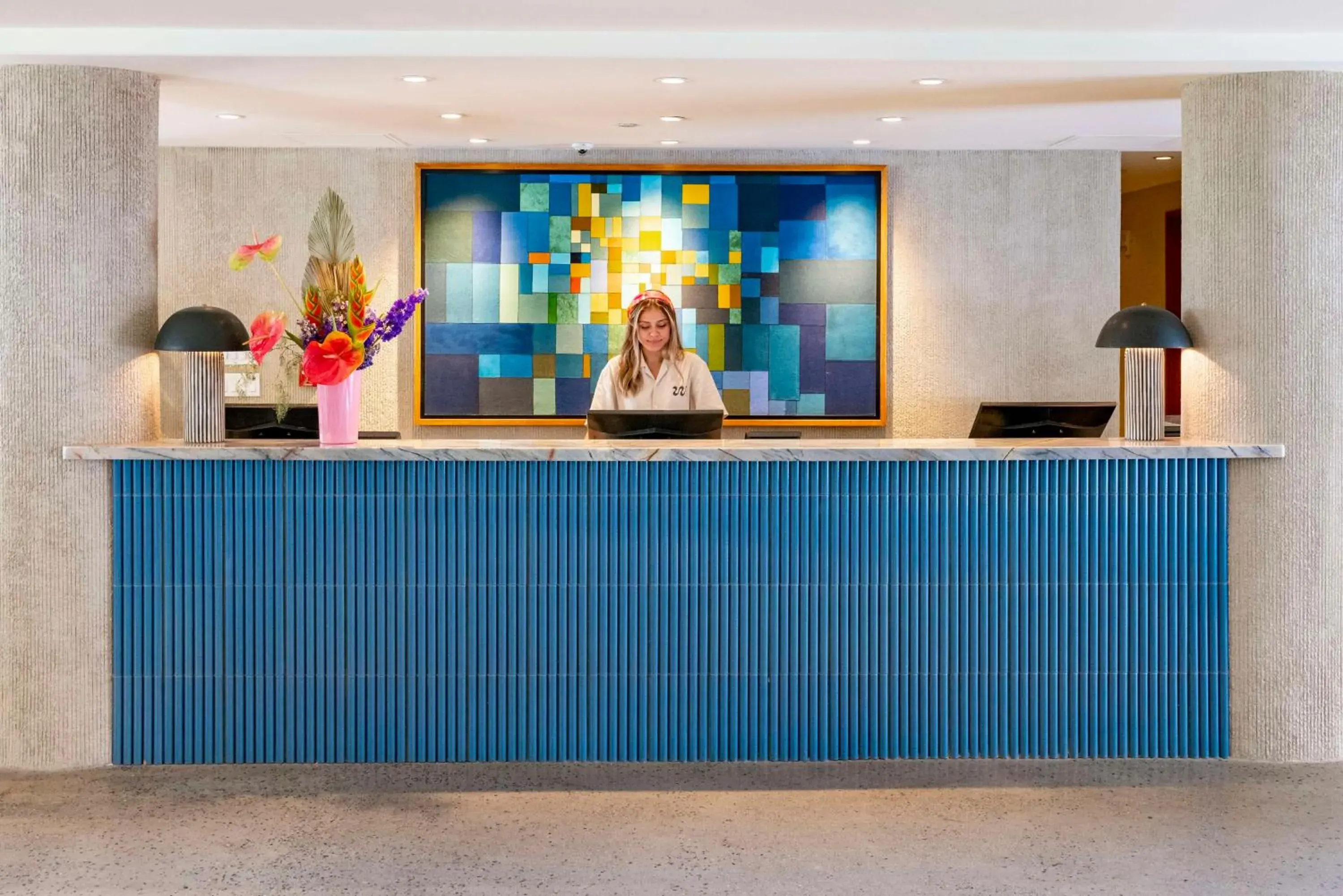 Lobby or reception in Wayfinder Waikiki - Voted Top 10 Best Hotels in Hawaii! Lobby or reception in Wayfinder Waikiki - Voted Top 10 Best Hotels in Hawaii!