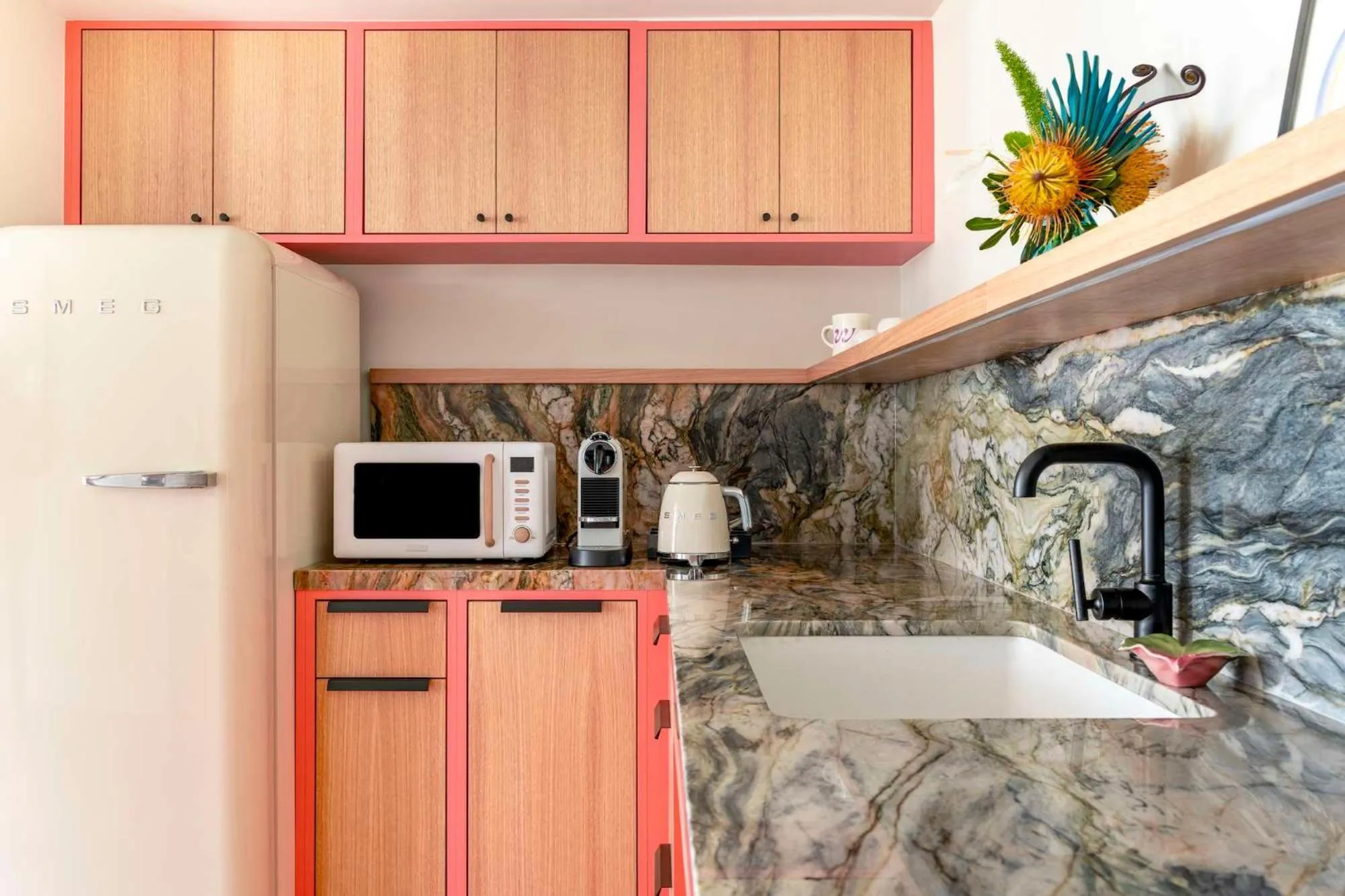 Kitchen or kitchenette in Wayfinder Waikiki - Voted Top 10 Best Hotels in Hawaii!