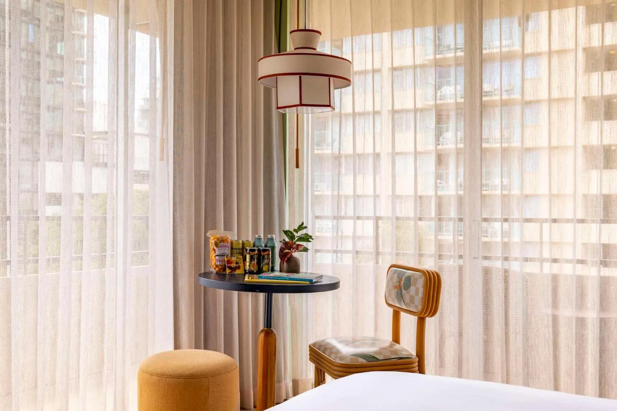 View (from property/room), Bed in Wayfinder Waikiki - Voted Top 10 Best Hotels in Hawaii!