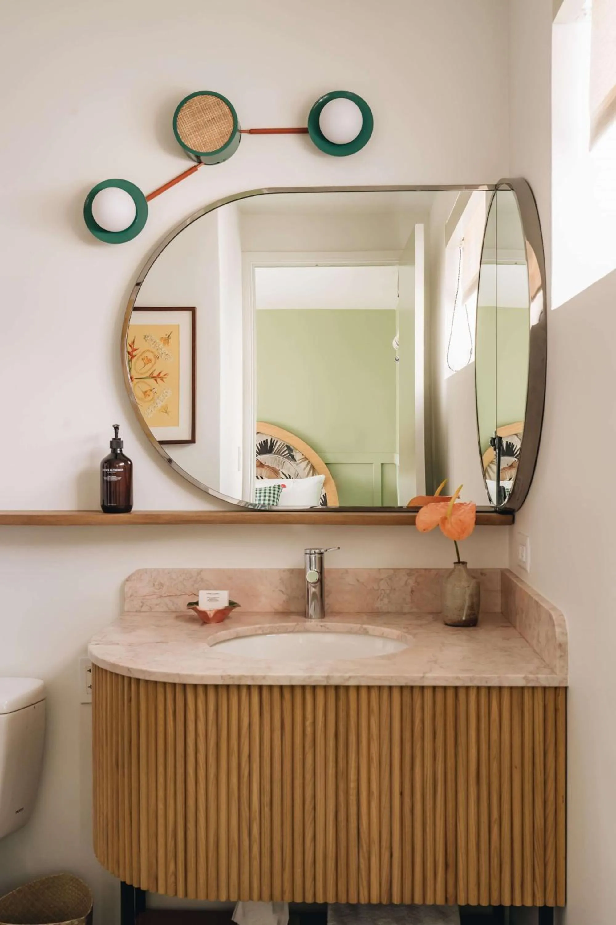 Bathroom in Wayfinder Waikiki - Voted Top 10 Best Hotels in Hawaii!