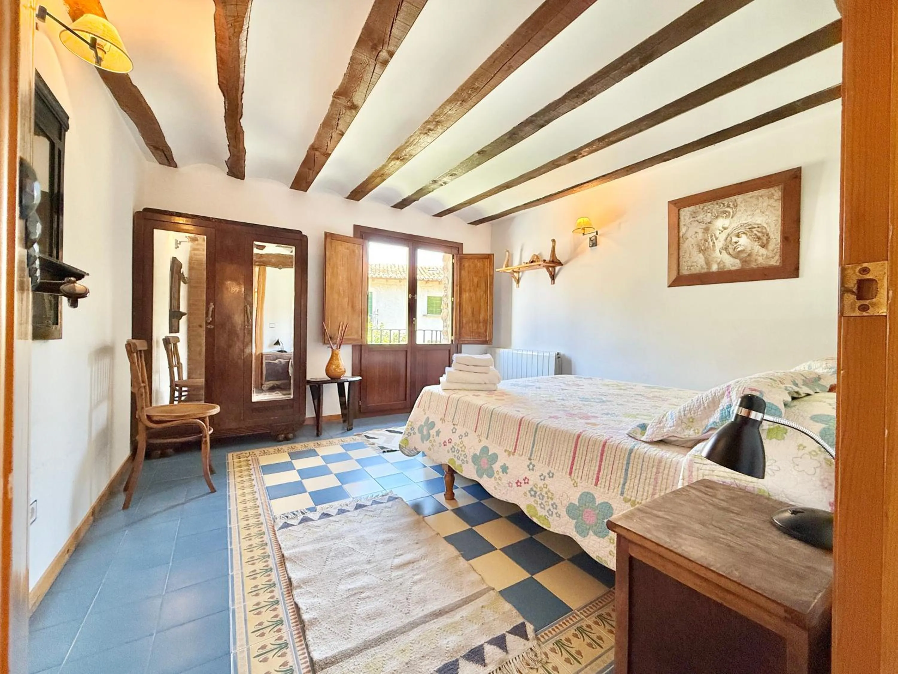Bedroom, Bed in Hotel Rural Villa Liquidámbar