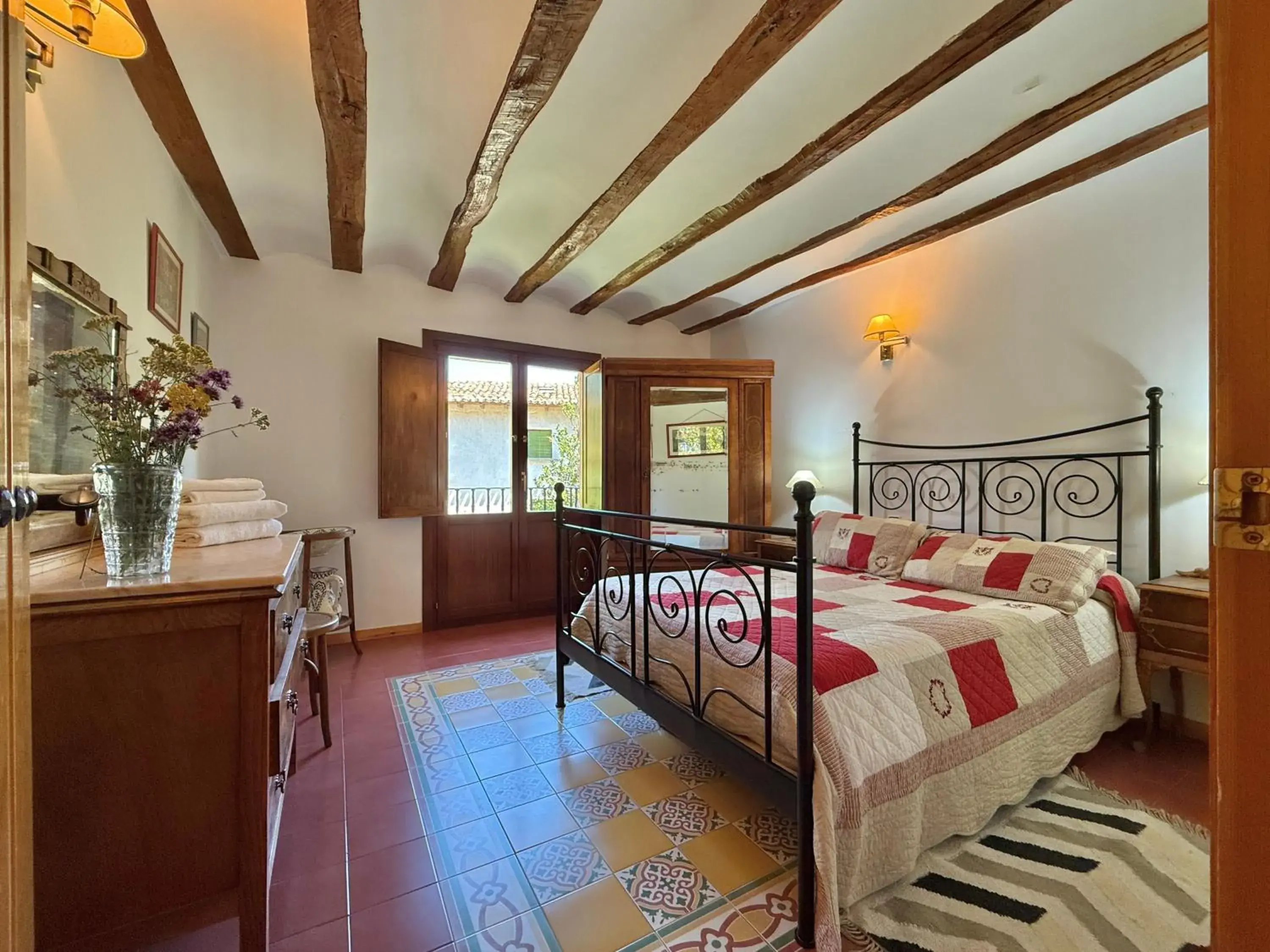 Bedroom, Bed in Hotel Rural Villa Liquidámbar Bedroom, Bed in Hotel Rural Villa Liquidámbar