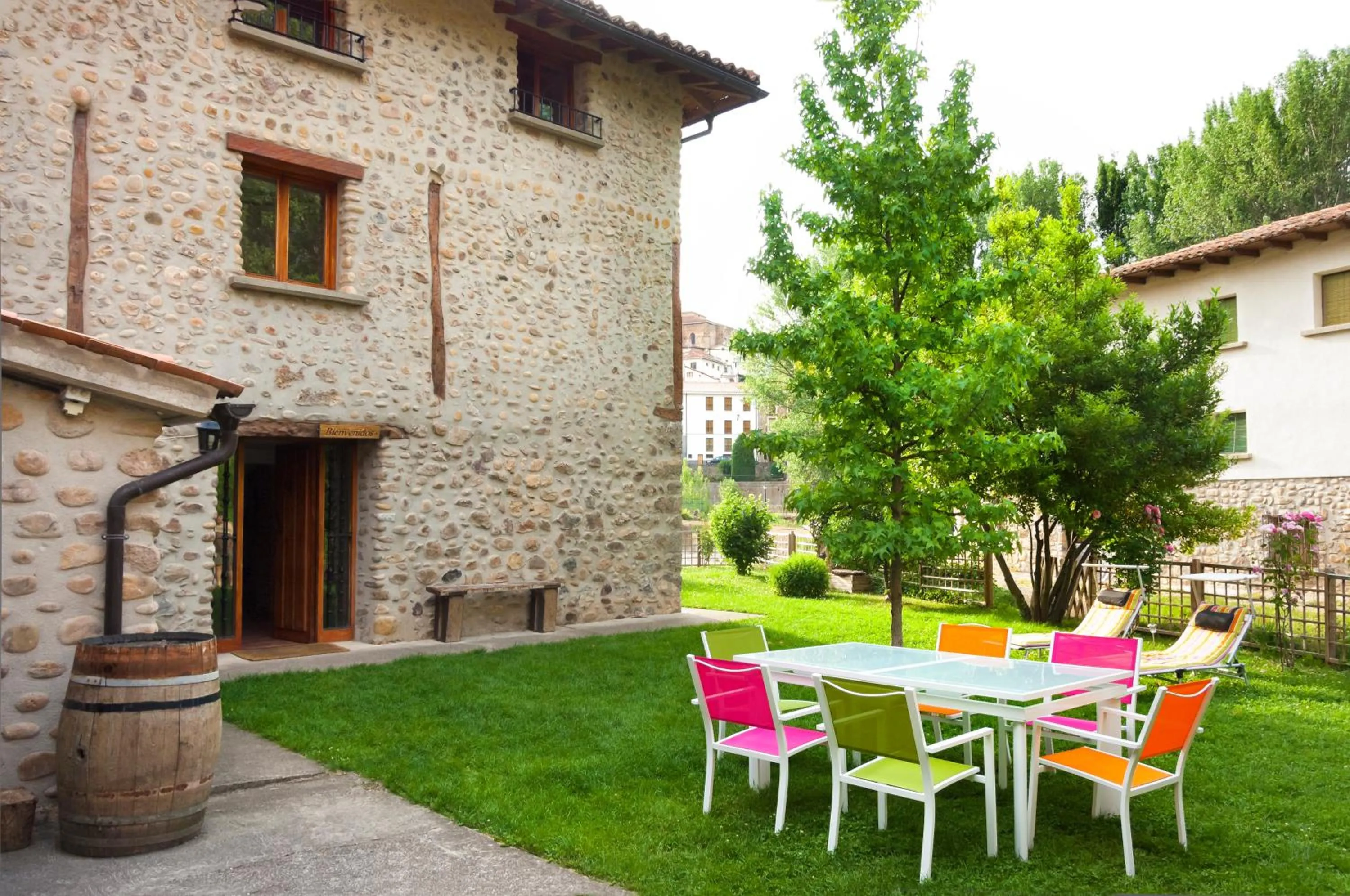 Garden in Hotel Rural Villa Liquidámbar