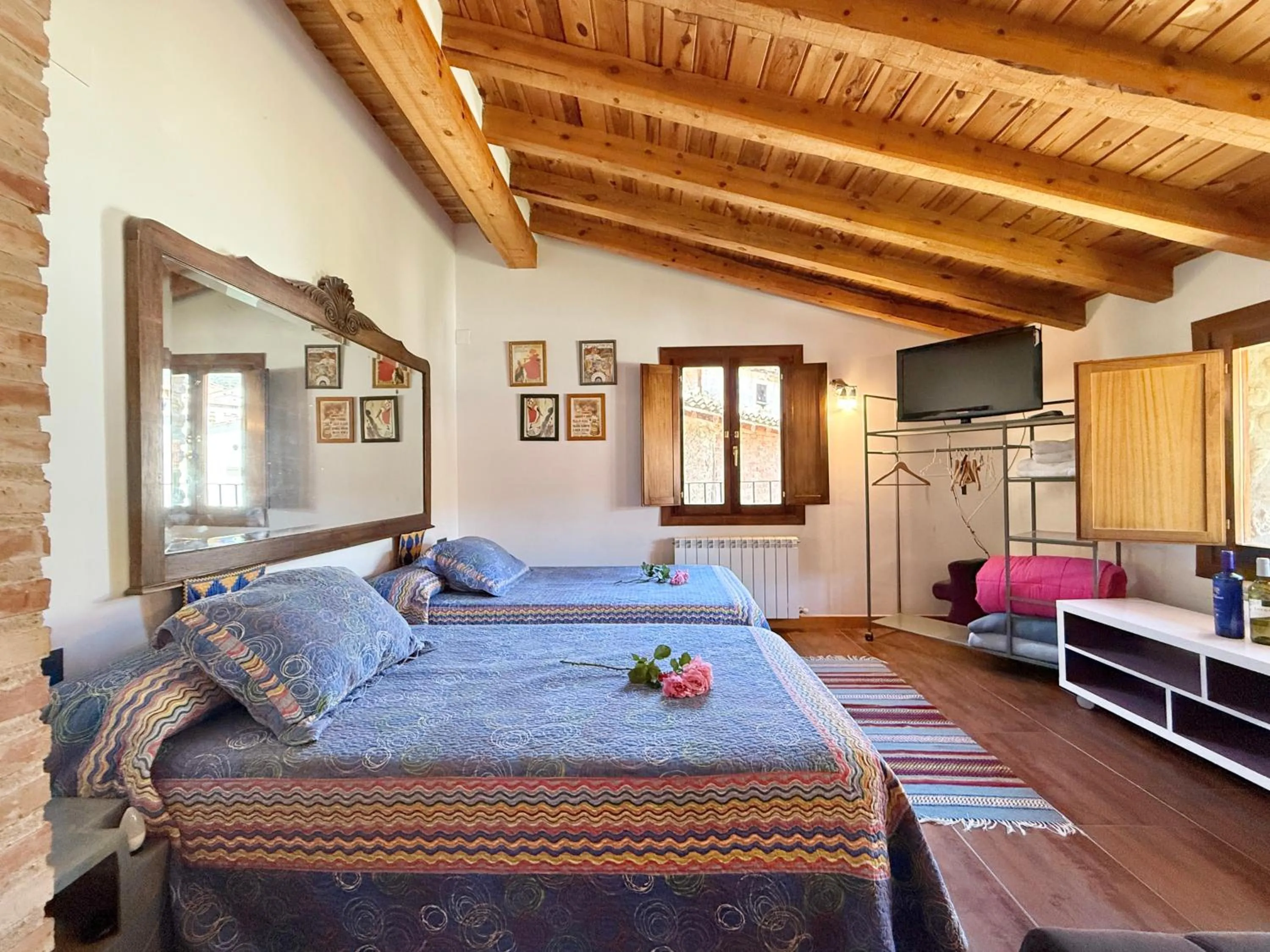 Bedroom, Bed in Hotel Rural Villa Liquidámbar