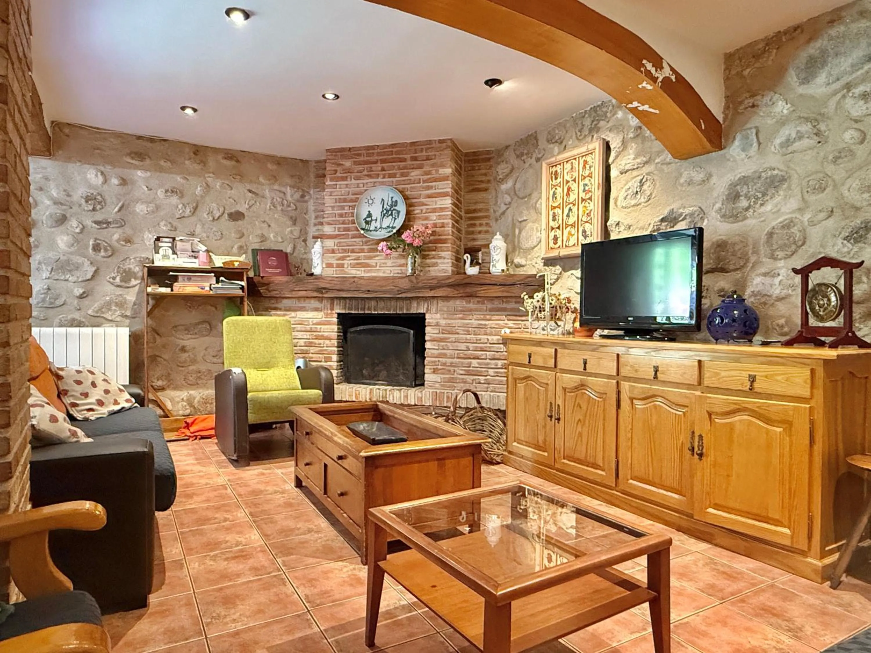 Seating area in Hotel Rural Villa Liquidámbar