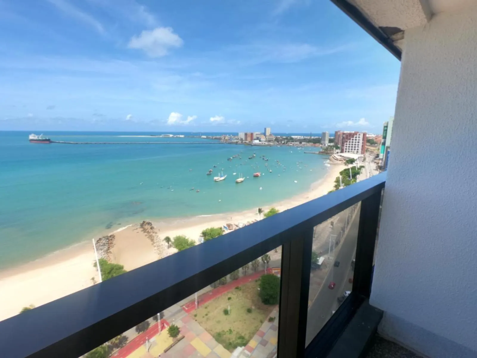 Balcony/Terrace in Vip Iracema Flat