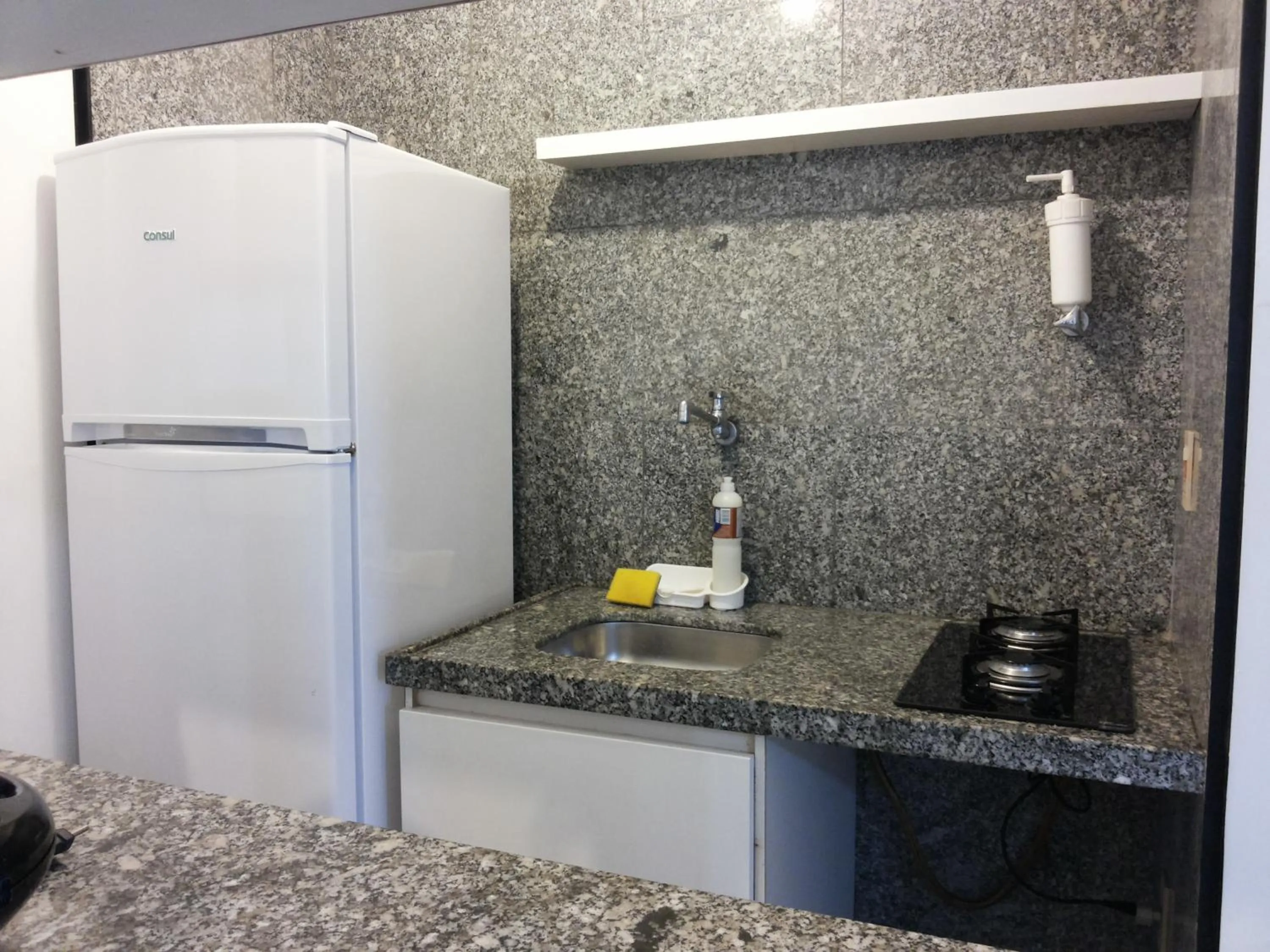 Kitchen or kitchenette in Vip Iracema Flat