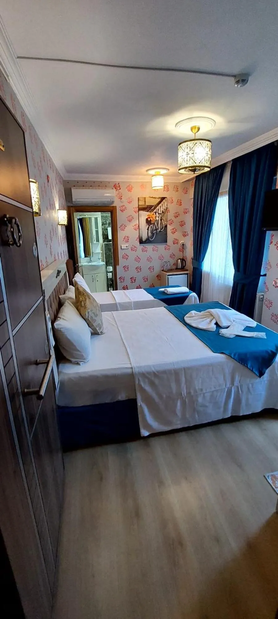 Bed in Galaxy Hotel Sultanahmet