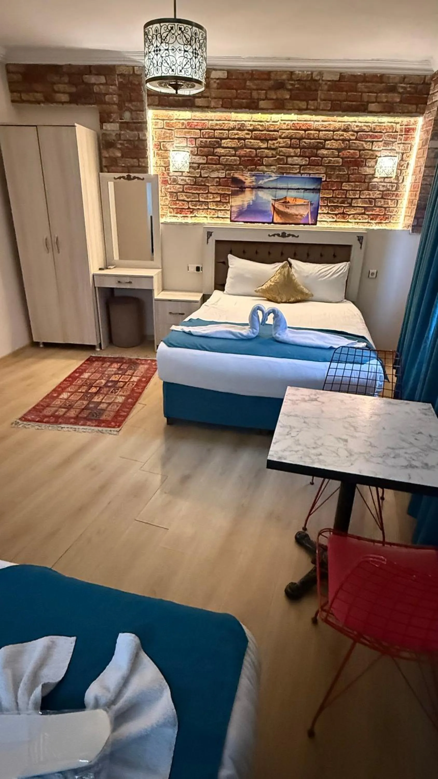 Bed in Galaxy Hotel Sultanahmet