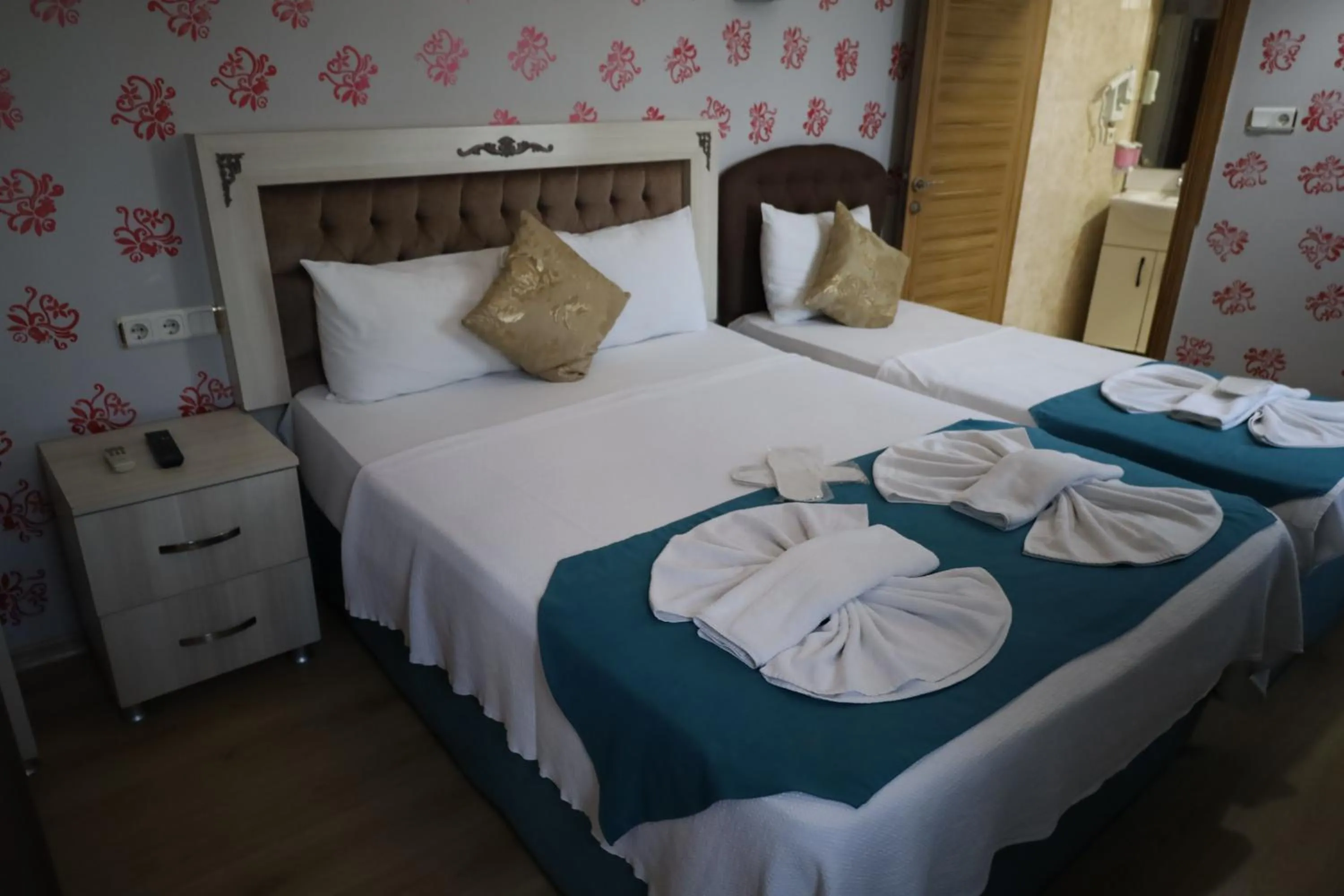 Bed in Galaxy Hotel Sultanahmet