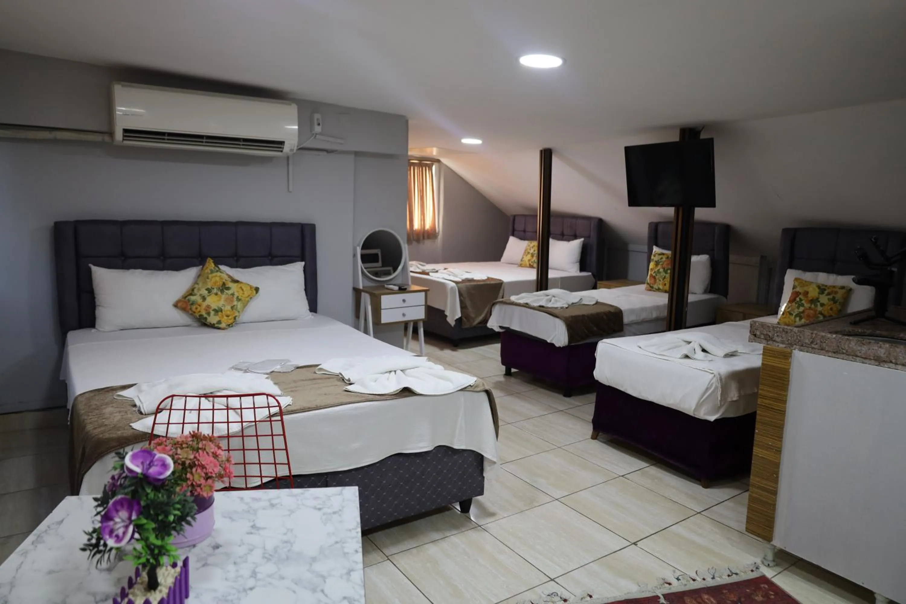 Bed in Galaxy Hotel Sultanahmet