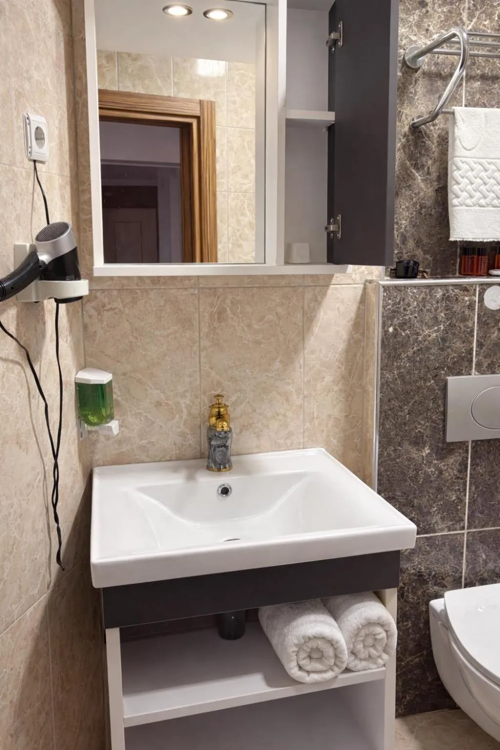 Bathroom in Galaxy Hotel Sultanahmet