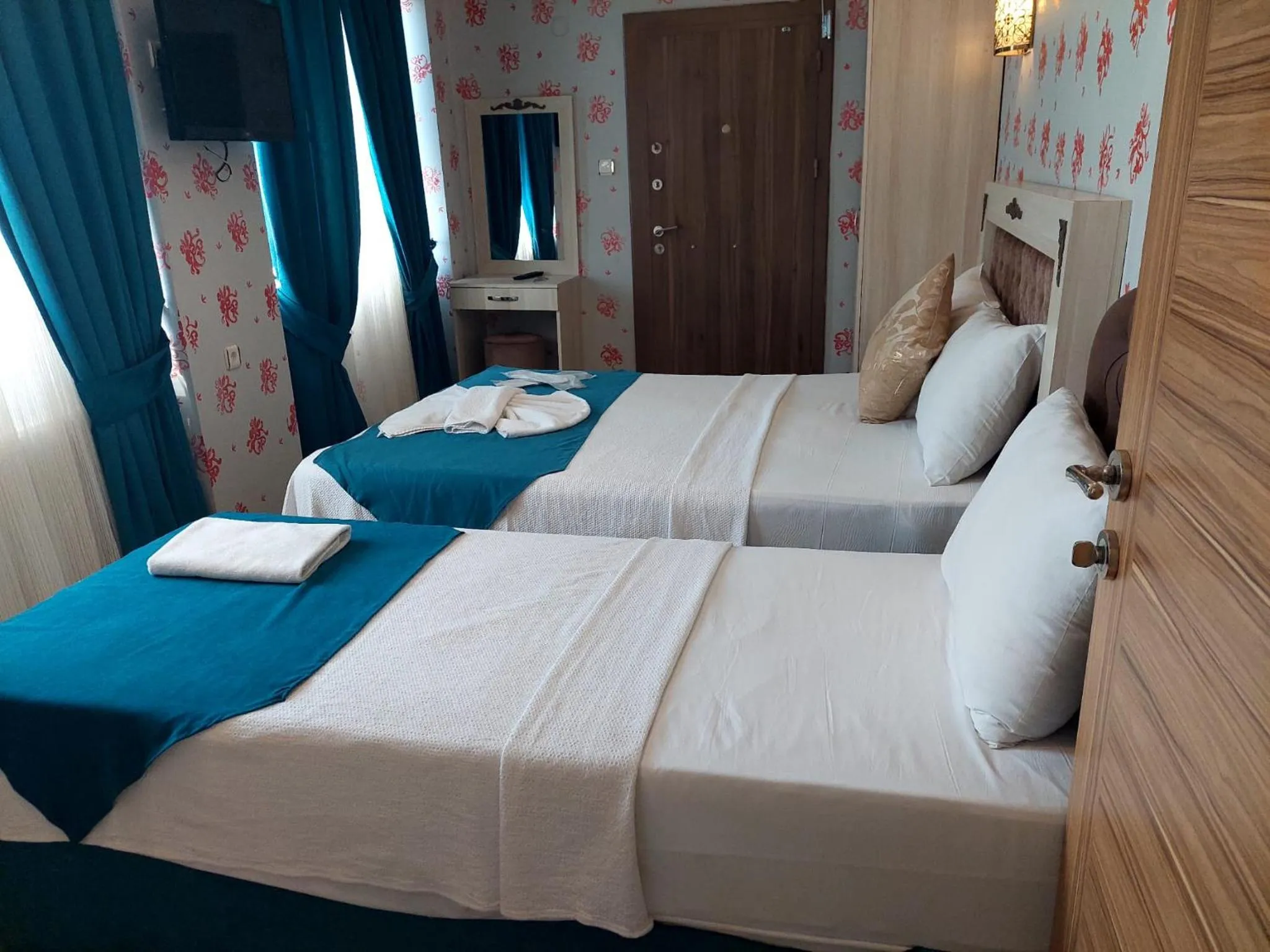 Bed in Galaxy Hotel Sultanahmet