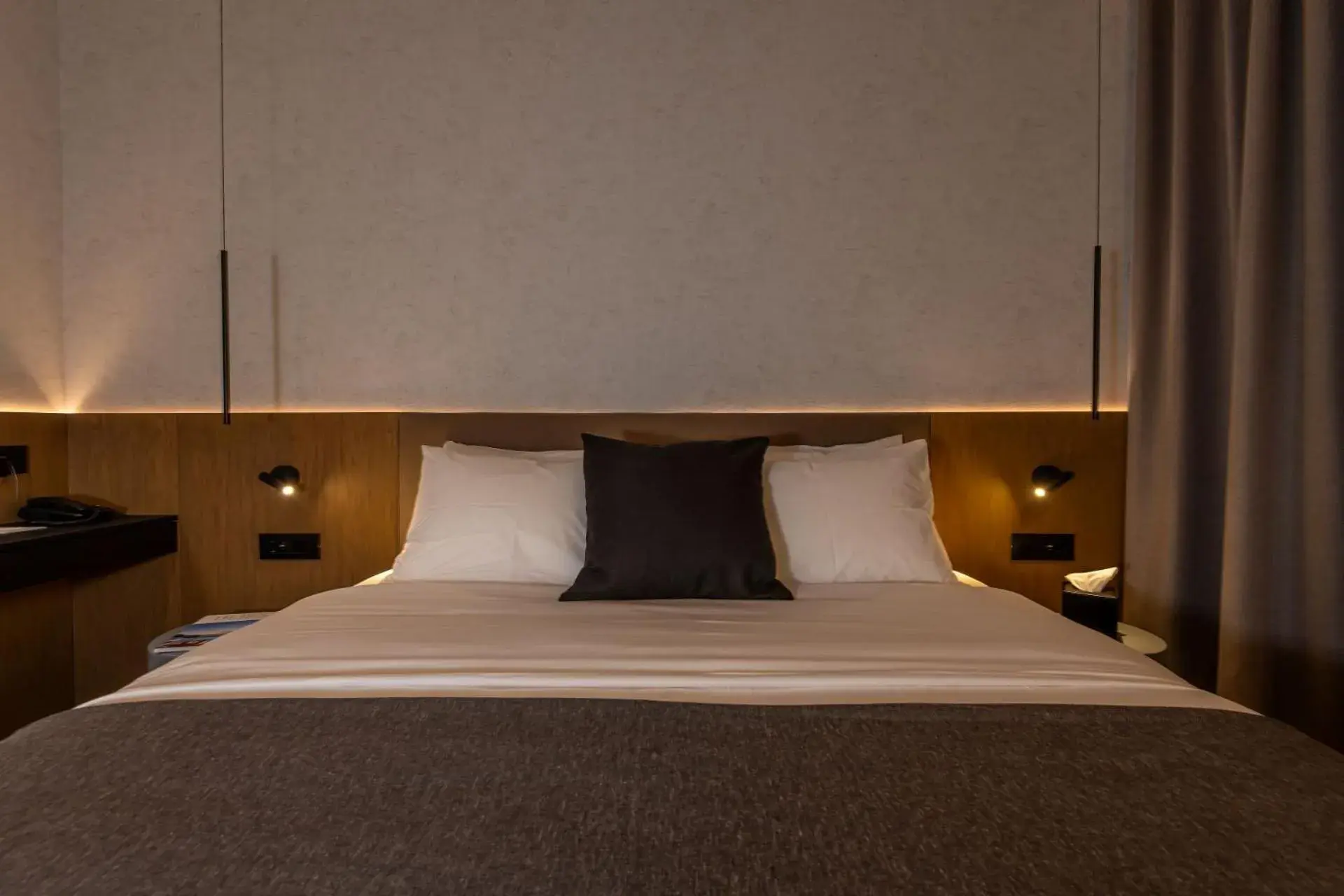 Bed in Evanik Chic Hotel Bed in Evanik Chic Hotel