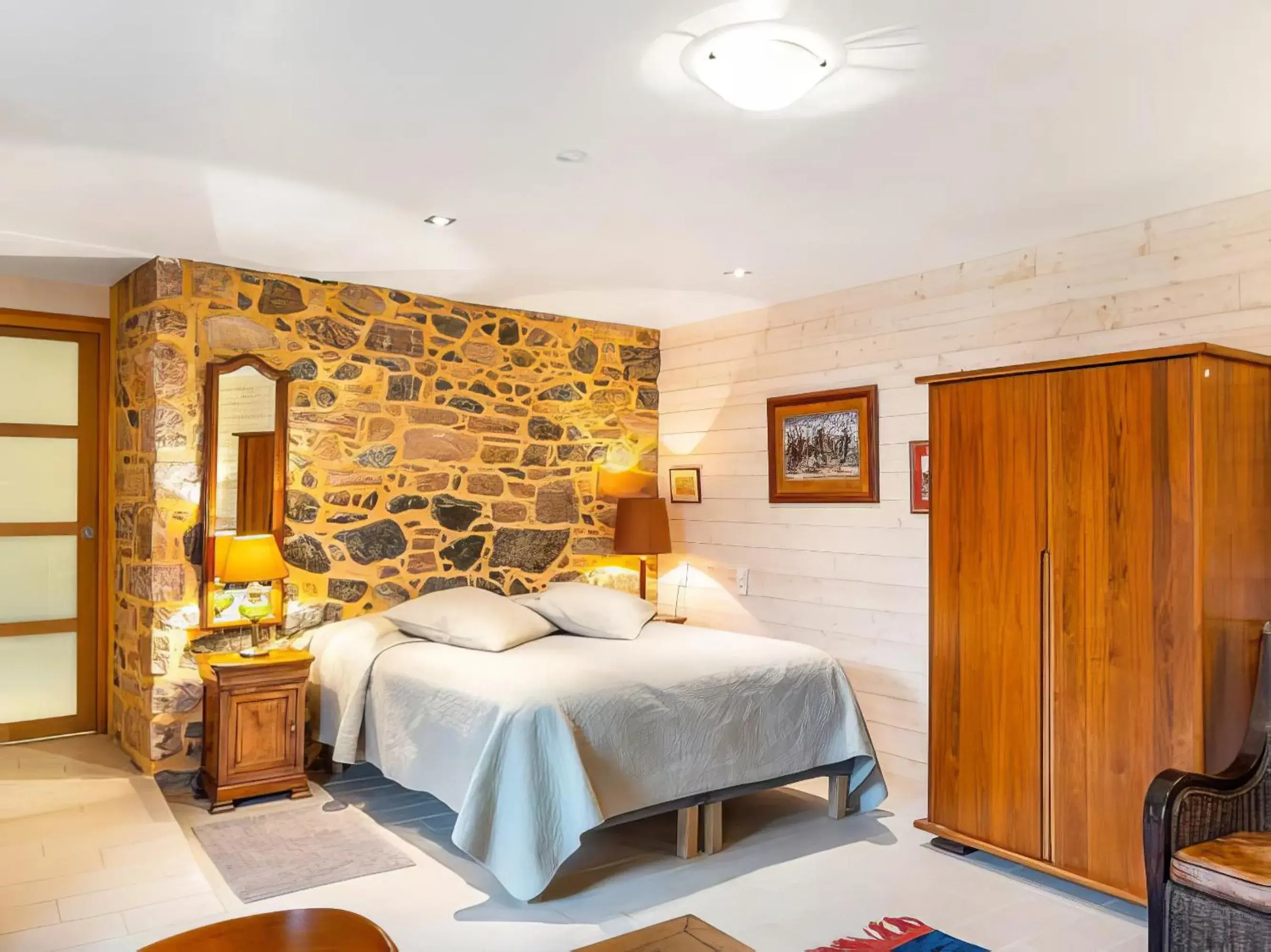 Double Room - Disability Access in Relais Saint Aubin Double Room - Disability Access in Relais Saint Aubin