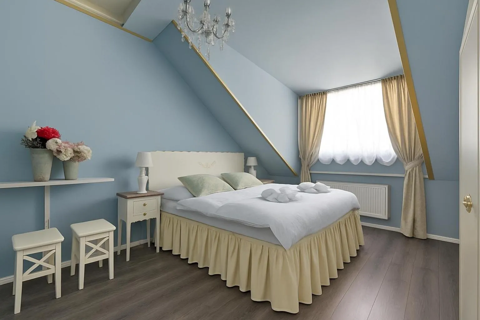 Bedroom, Bed in Cathedral Prague Apartments