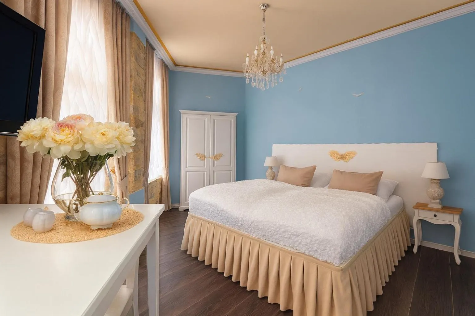 Bedroom, Bed in Cathedral Prague Apartments