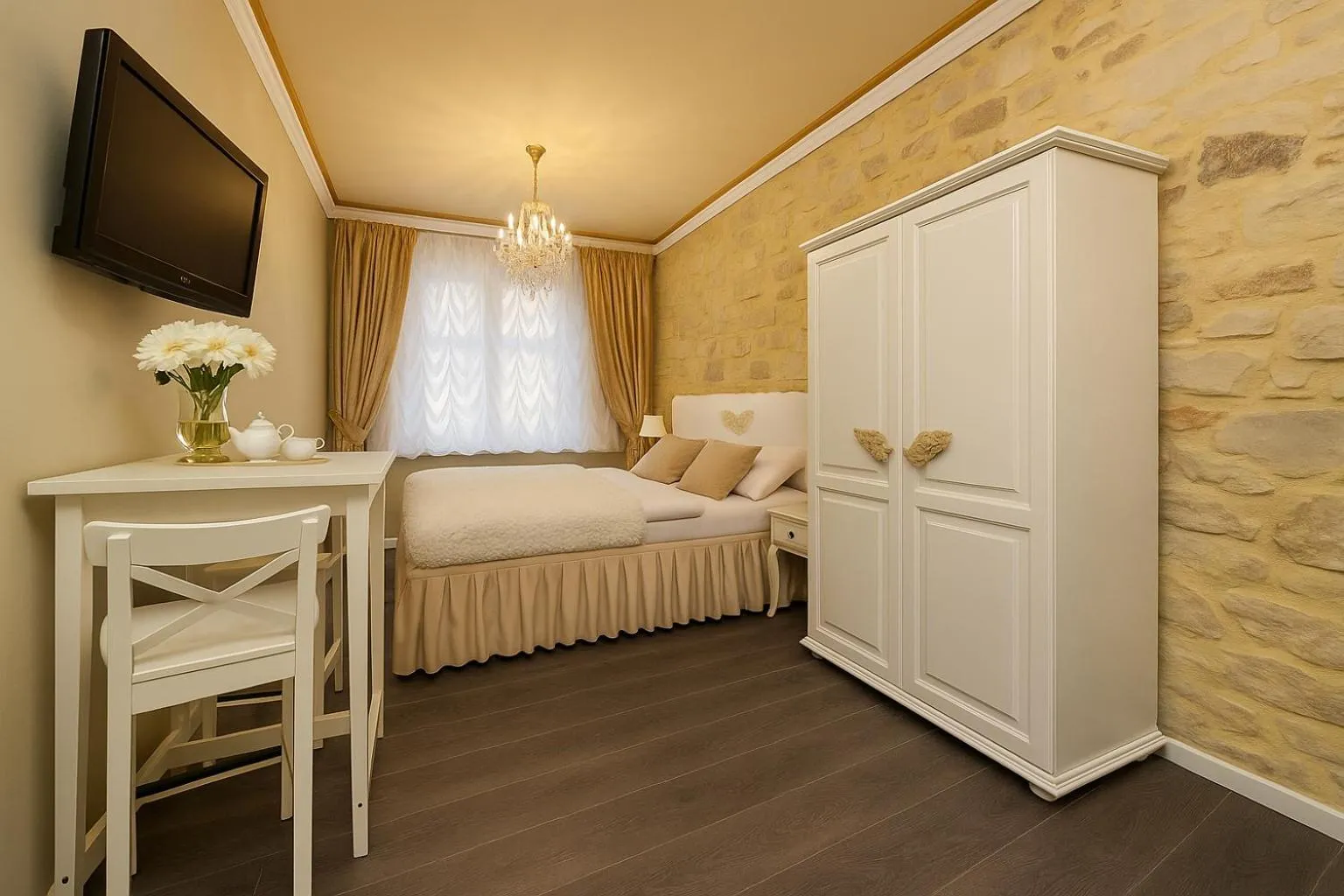 Bedroom, Bed in Cathedral Prague Apartments