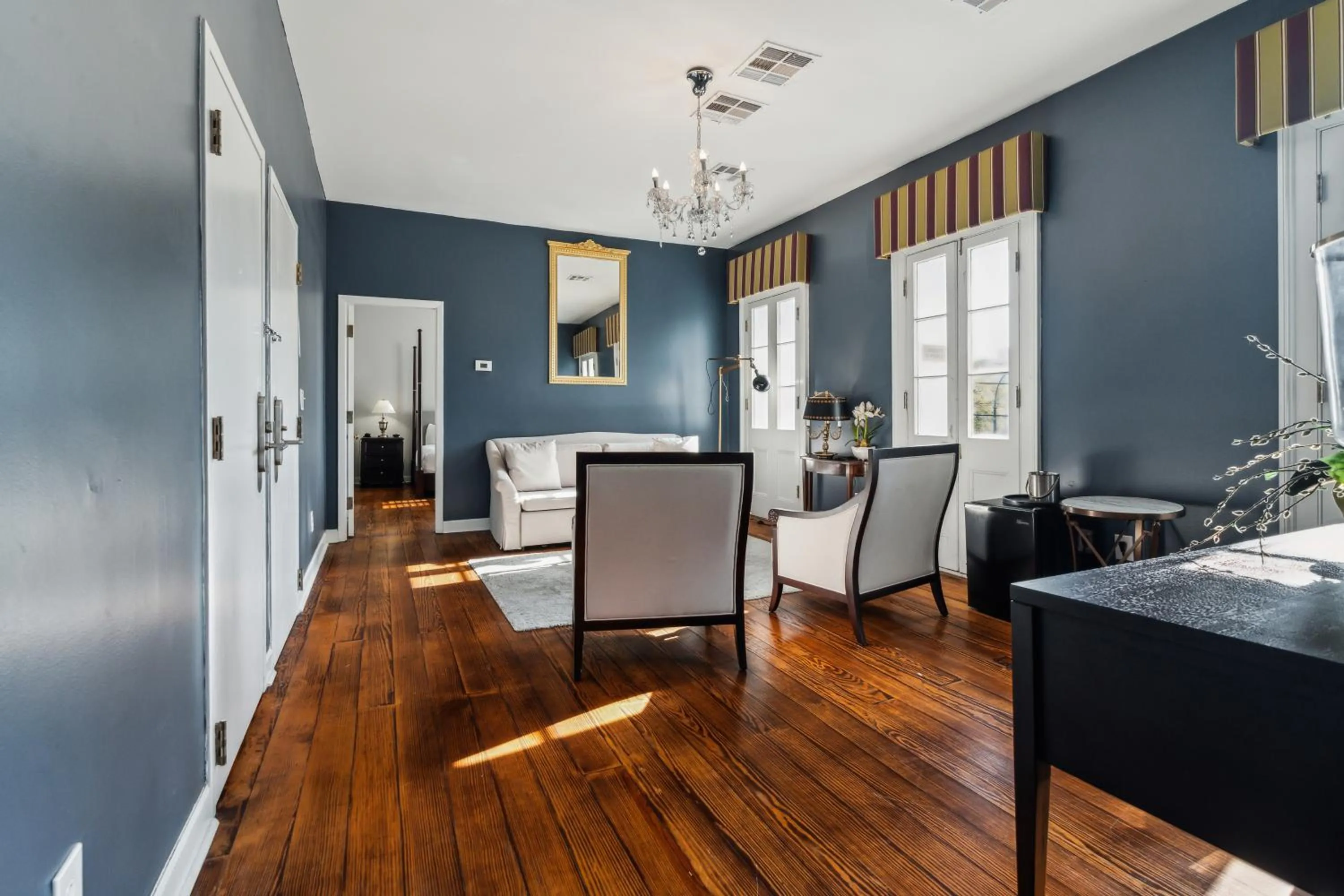 Living room in Maison Saint Charles
