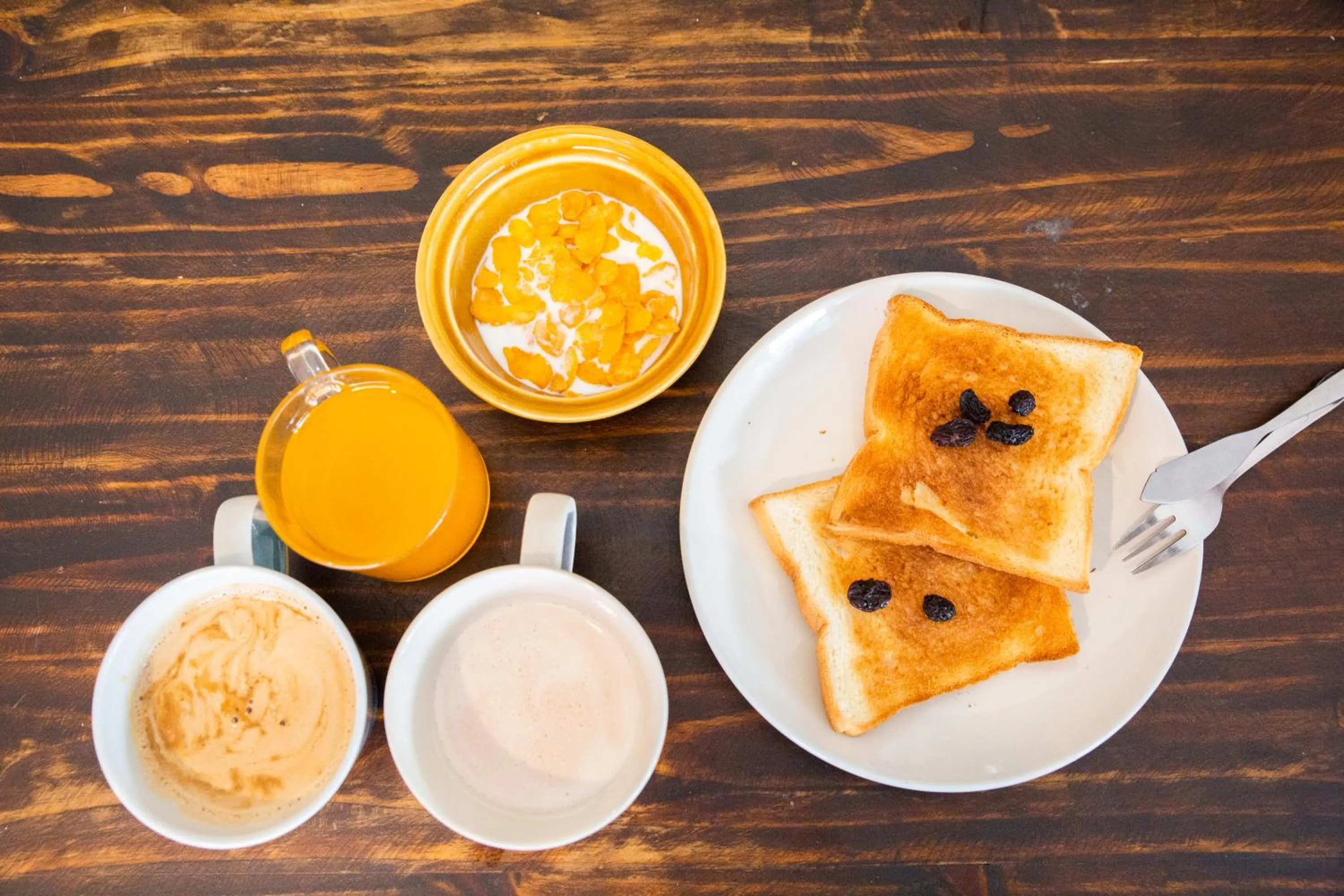 Breakfast in Bangkok Canale Home at Khaosarn