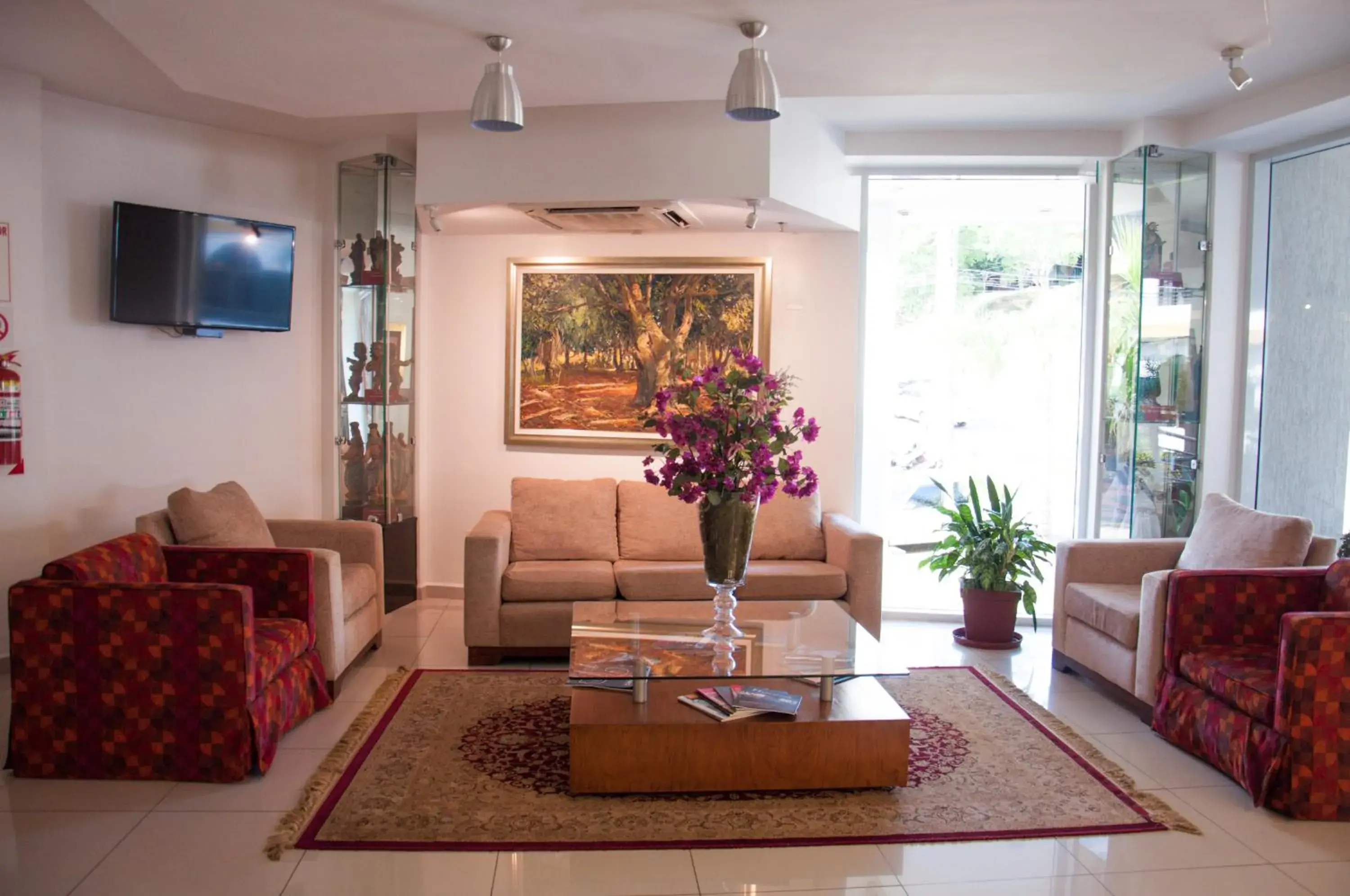 Lobby or reception, Seating Area in De la Trinidad Hotel