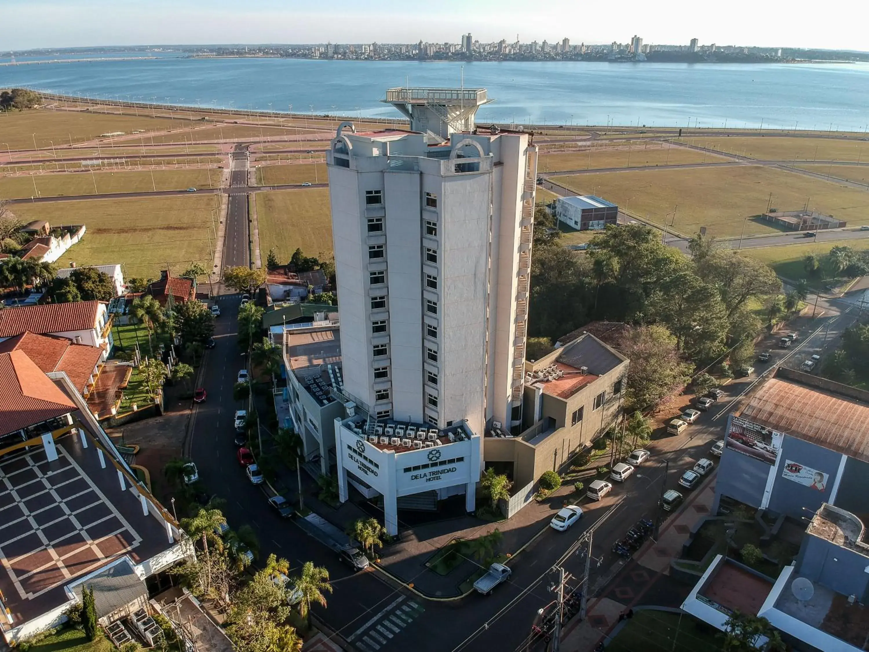 Property building, Bird's-eye View in De la Trinidad Hotel