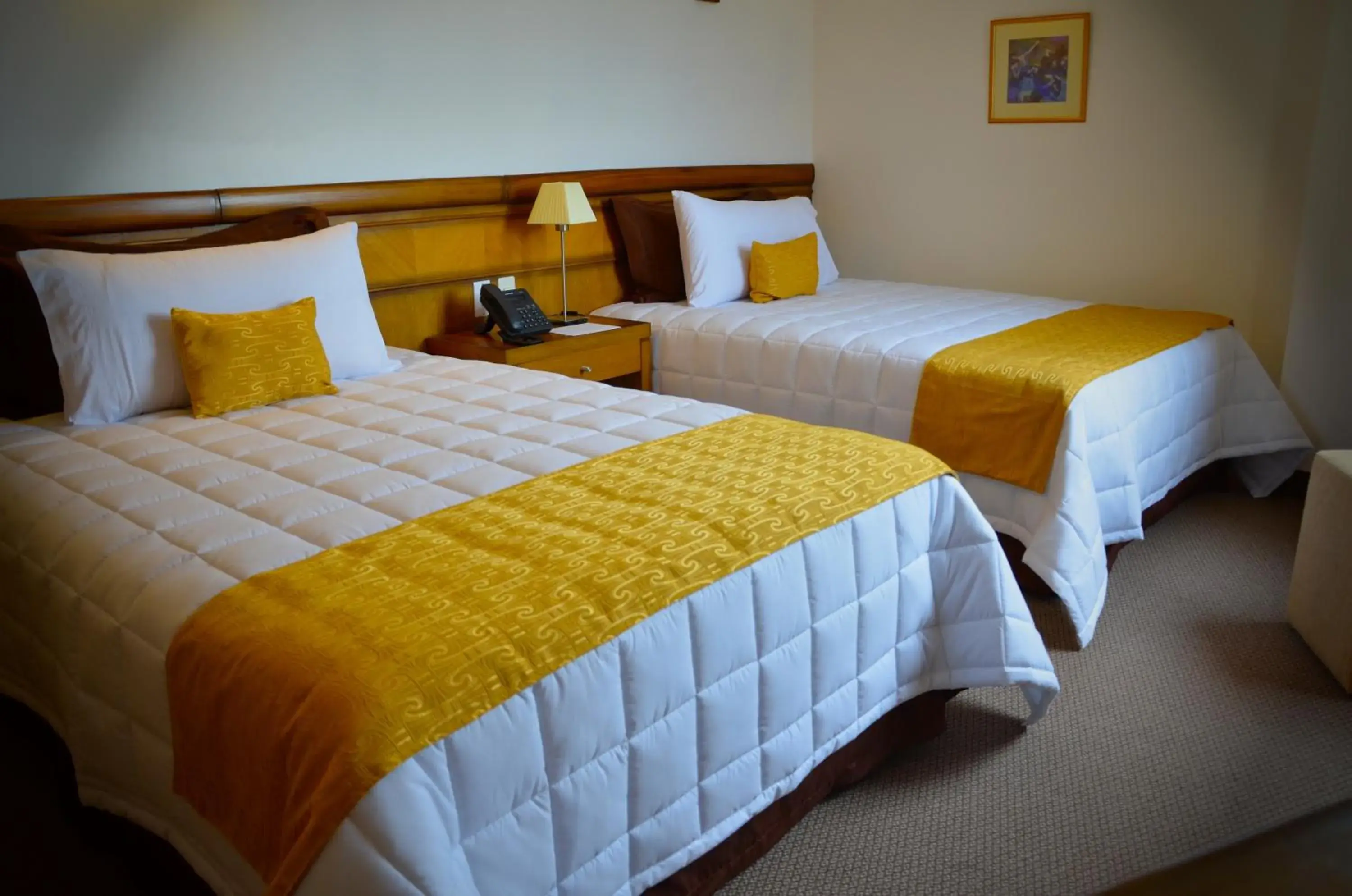 Bedroom, Bed in De la Trinidad Hotel