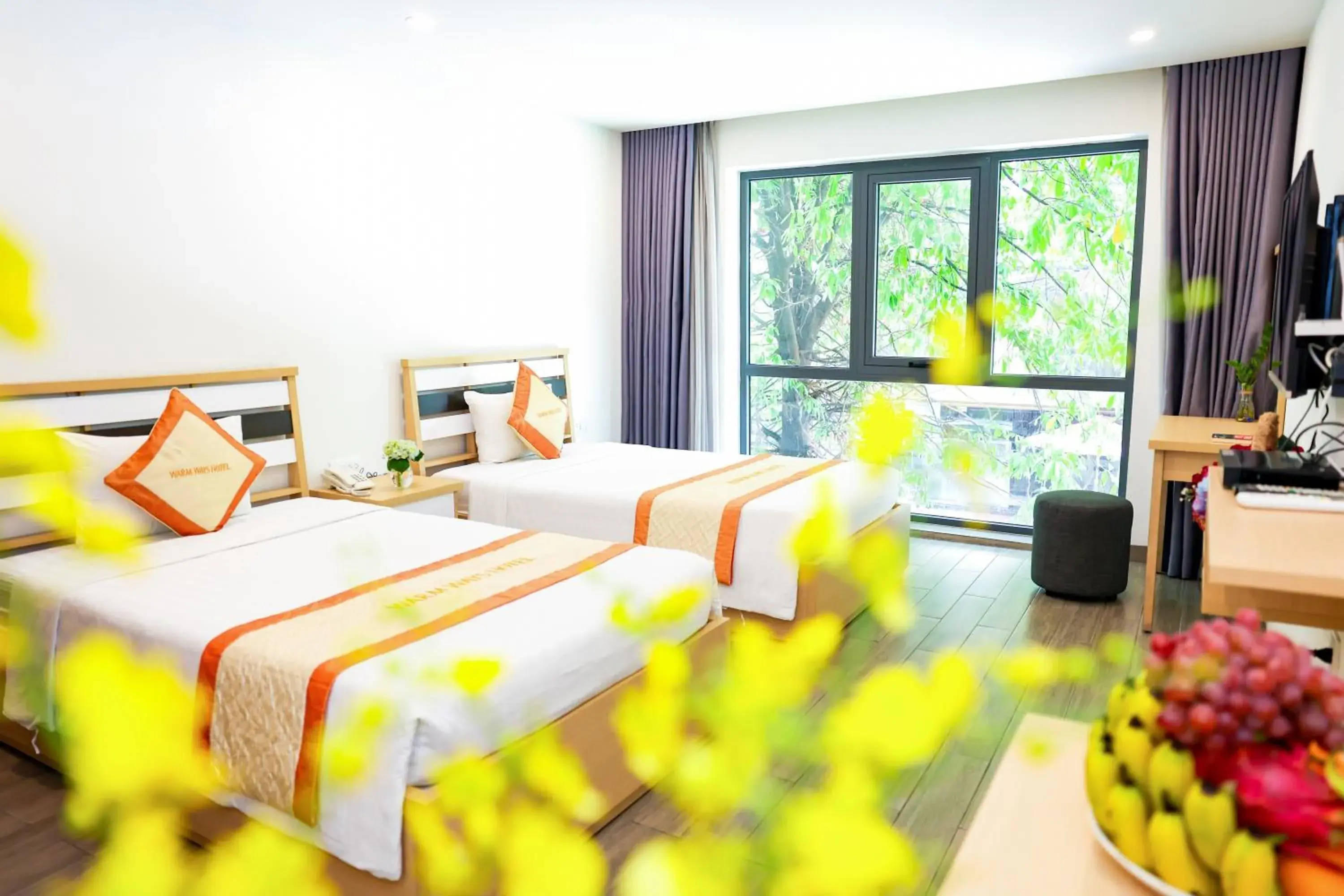 Bed in Warm Ways Hotel & Serviced Apartments Bed in Warm Ways Hotel & Serviced Apartments