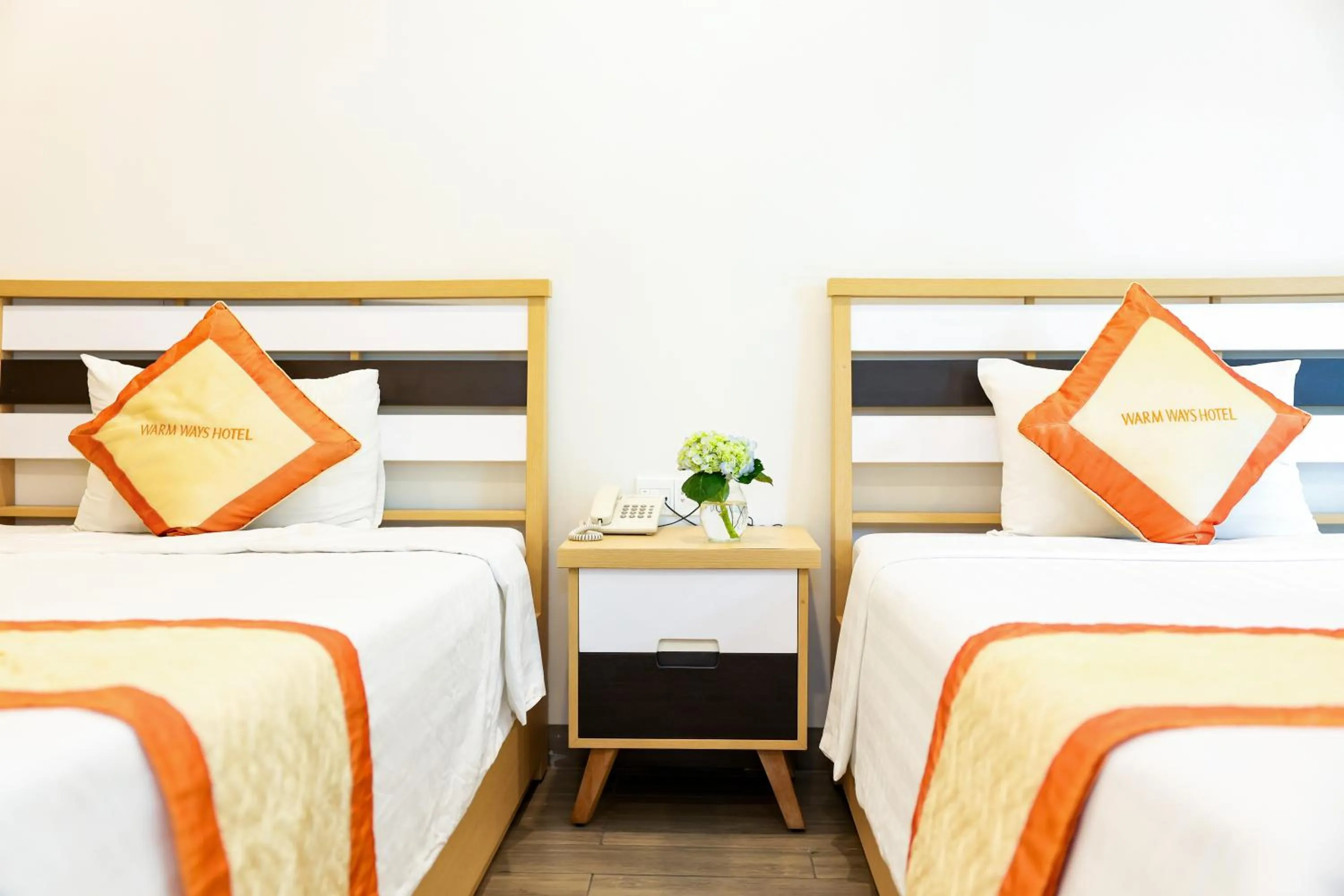 Bed in Warm Ways Hotel & Serviced Apartments