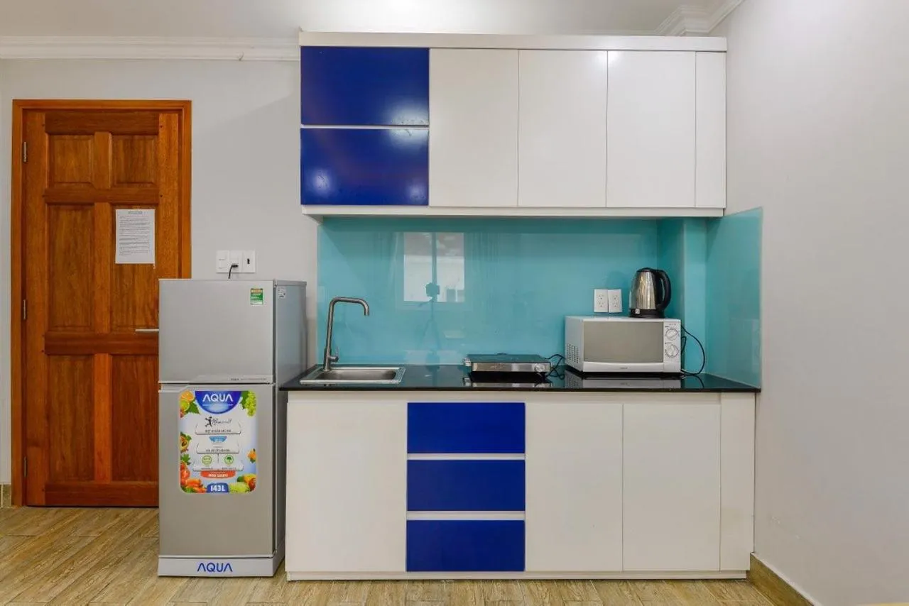 stove in Warm Ways 3 Hotel & Serviced Apartments