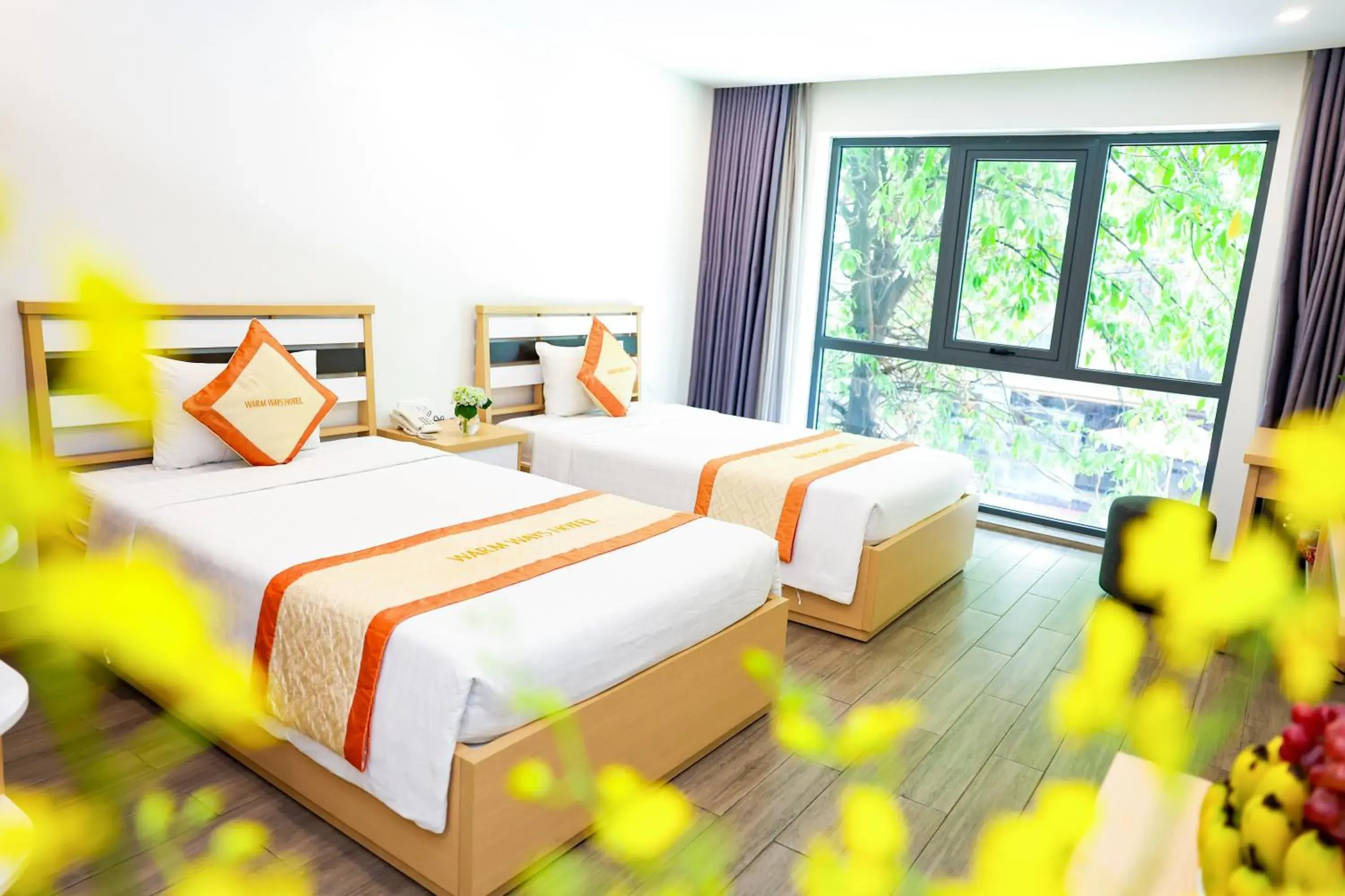 Bed in Warm Ways Hotel & Serviced Apartments Bed in Warm Ways Hotel & Serviced Apartments