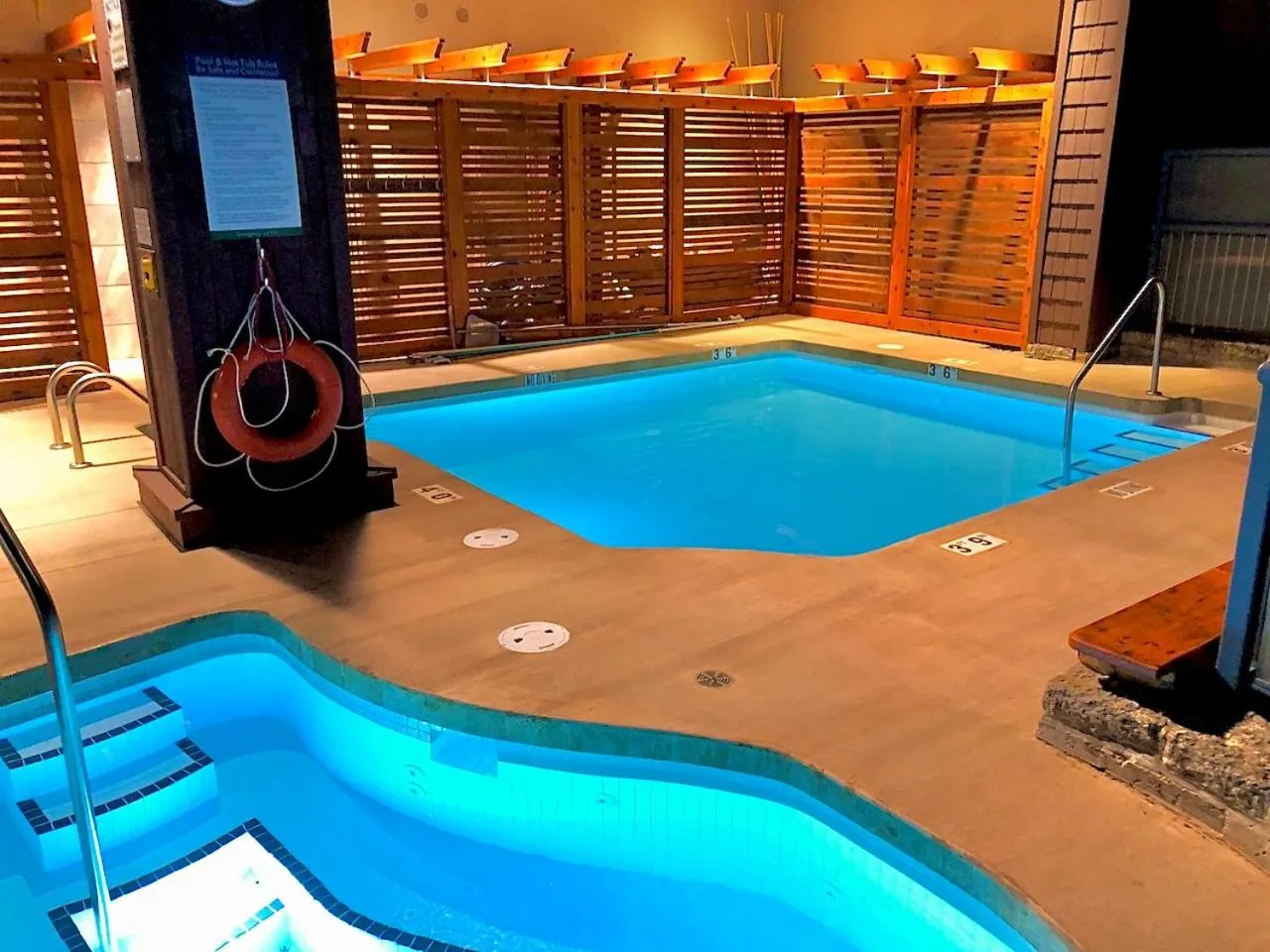 Swimming pool in Whistler Blackcomb Vacation Rentals - Village North