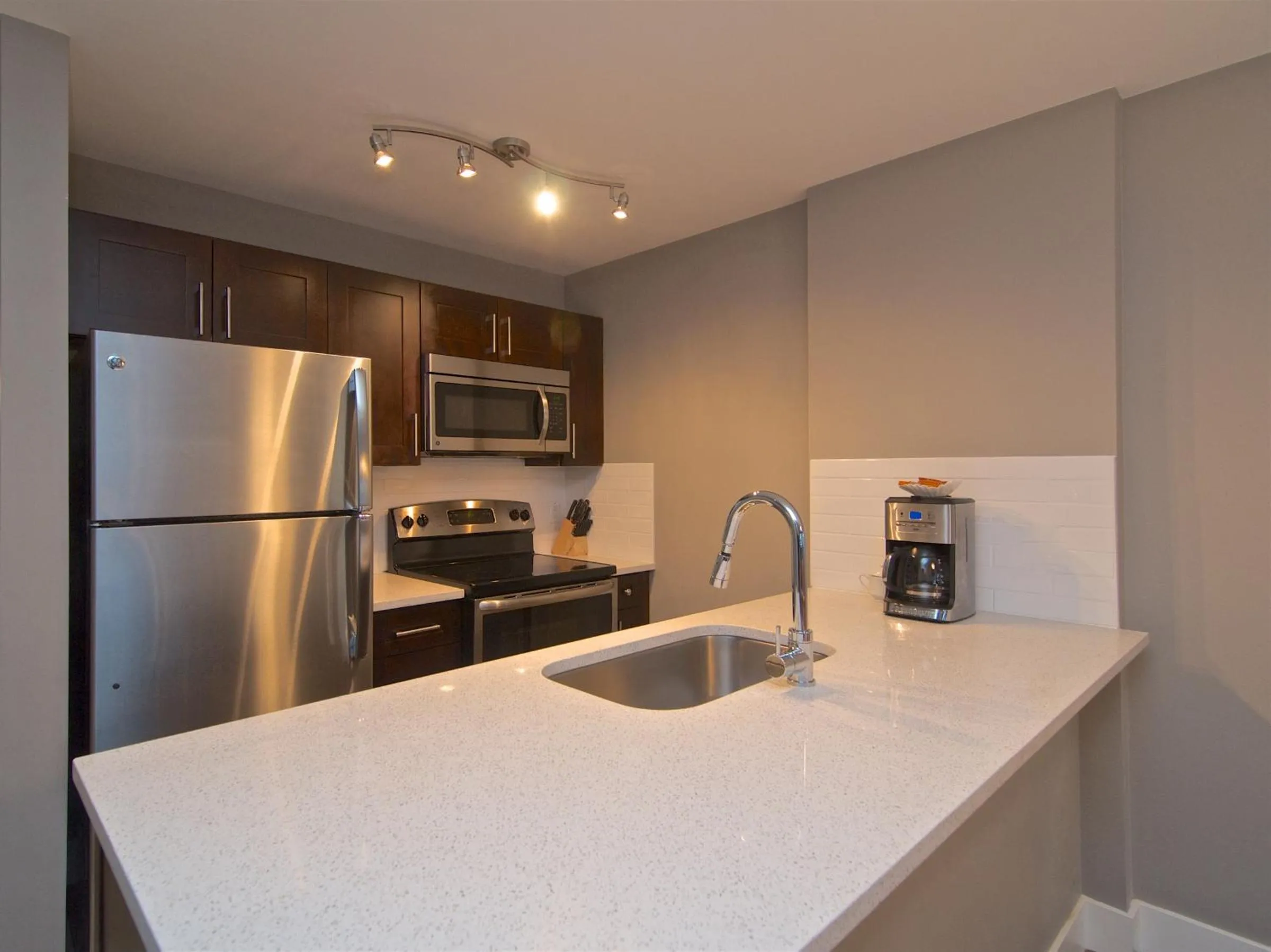 Kitchen or kitchenette in Whistler Blackcomb Vacation Rentals - Village North