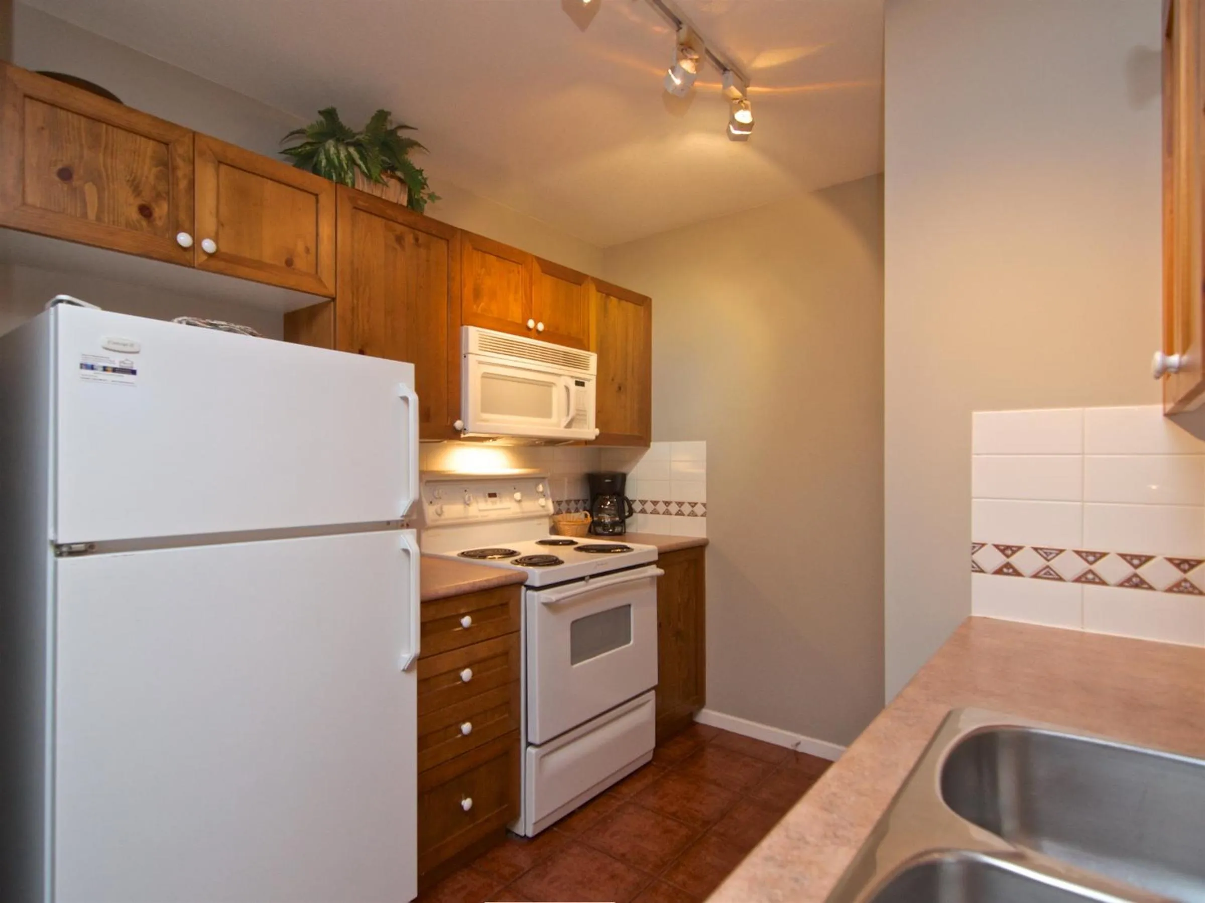 Kitchen or kitchenette in Whistler Blackcomb Vacation Rentals - Village North