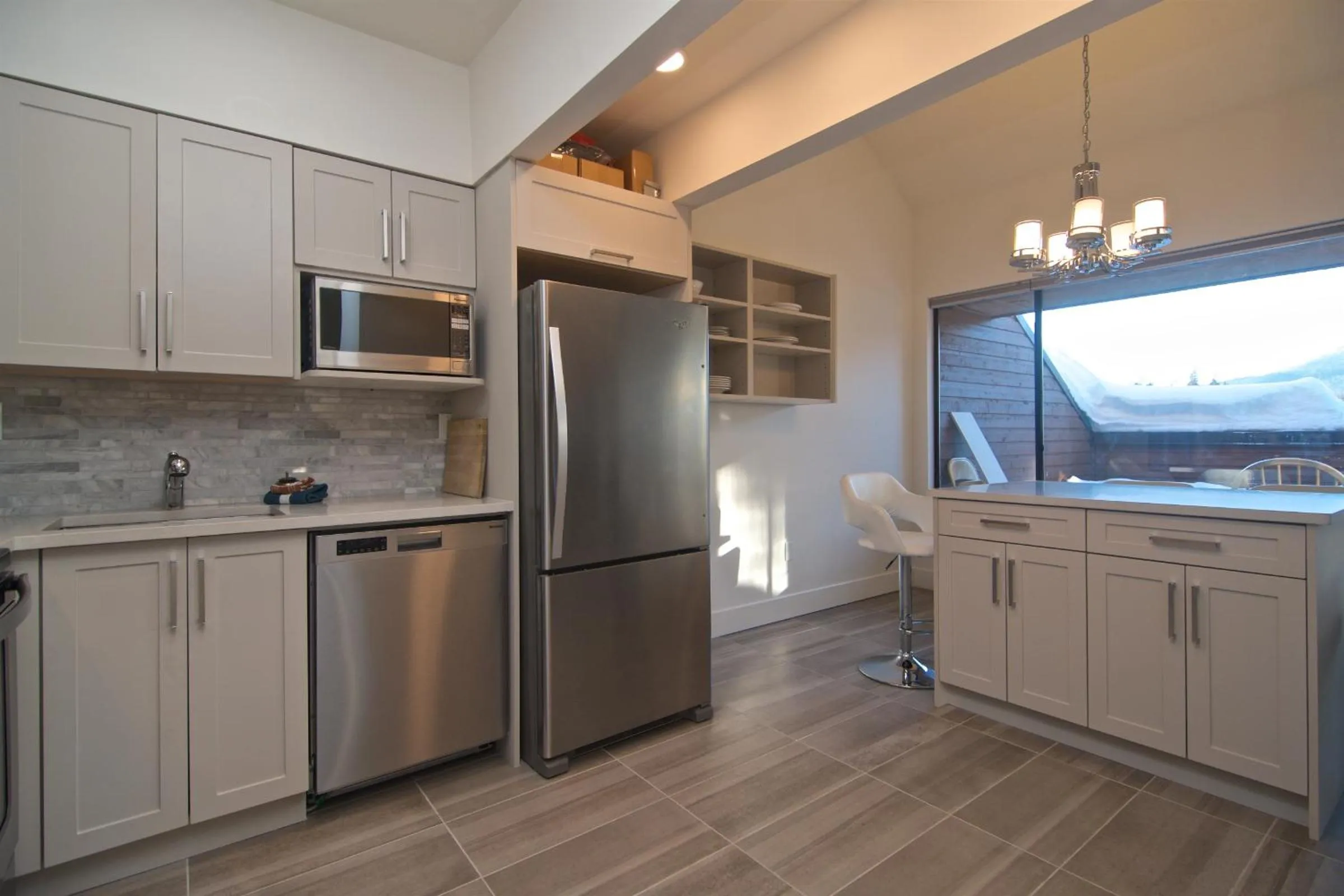 Kitchen or kitchenette in Whistler Blackcomb Vacation Rentals - Village North