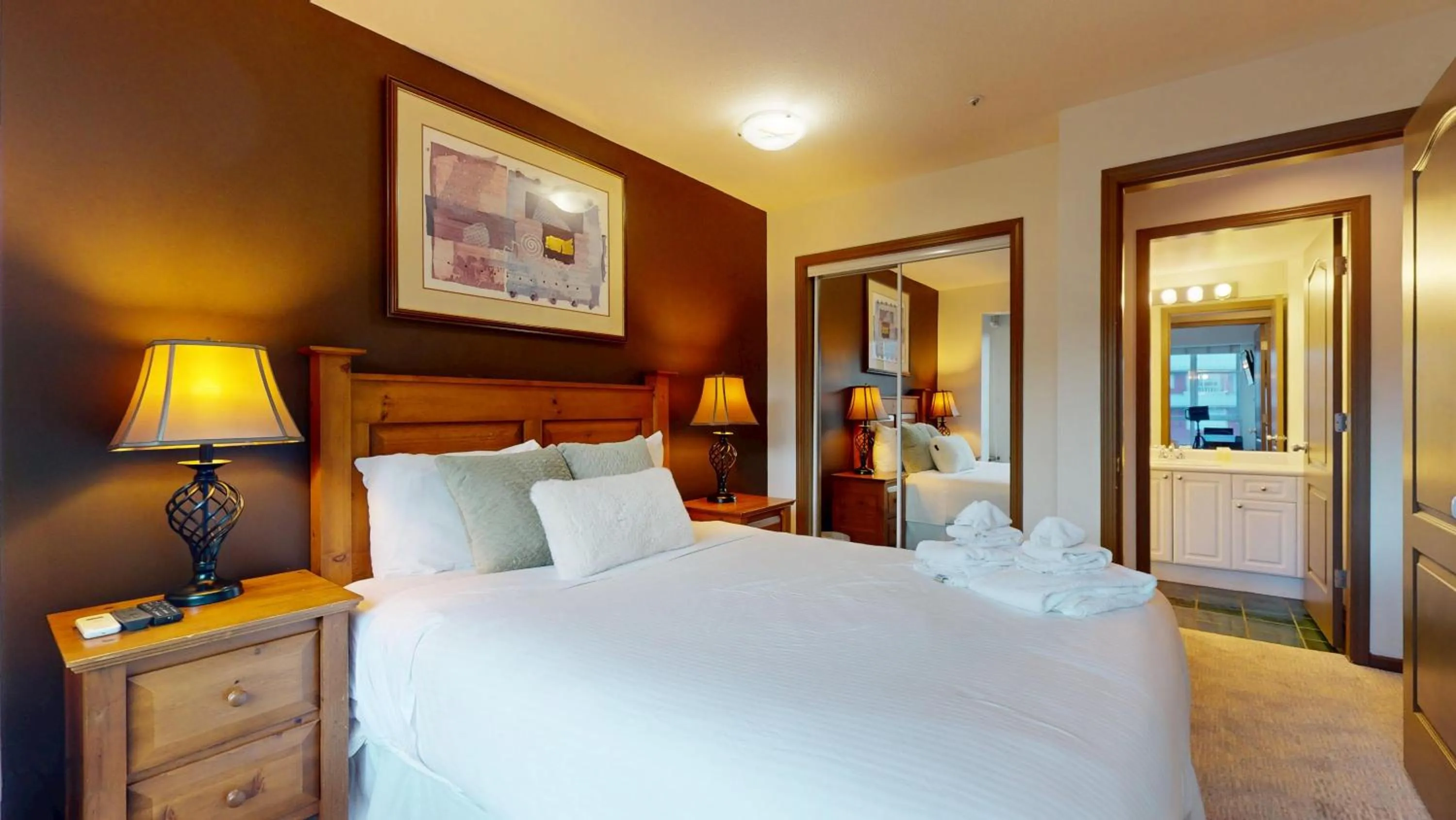 Bed in Whistler Blackcomb Vacation Rentals - Village North