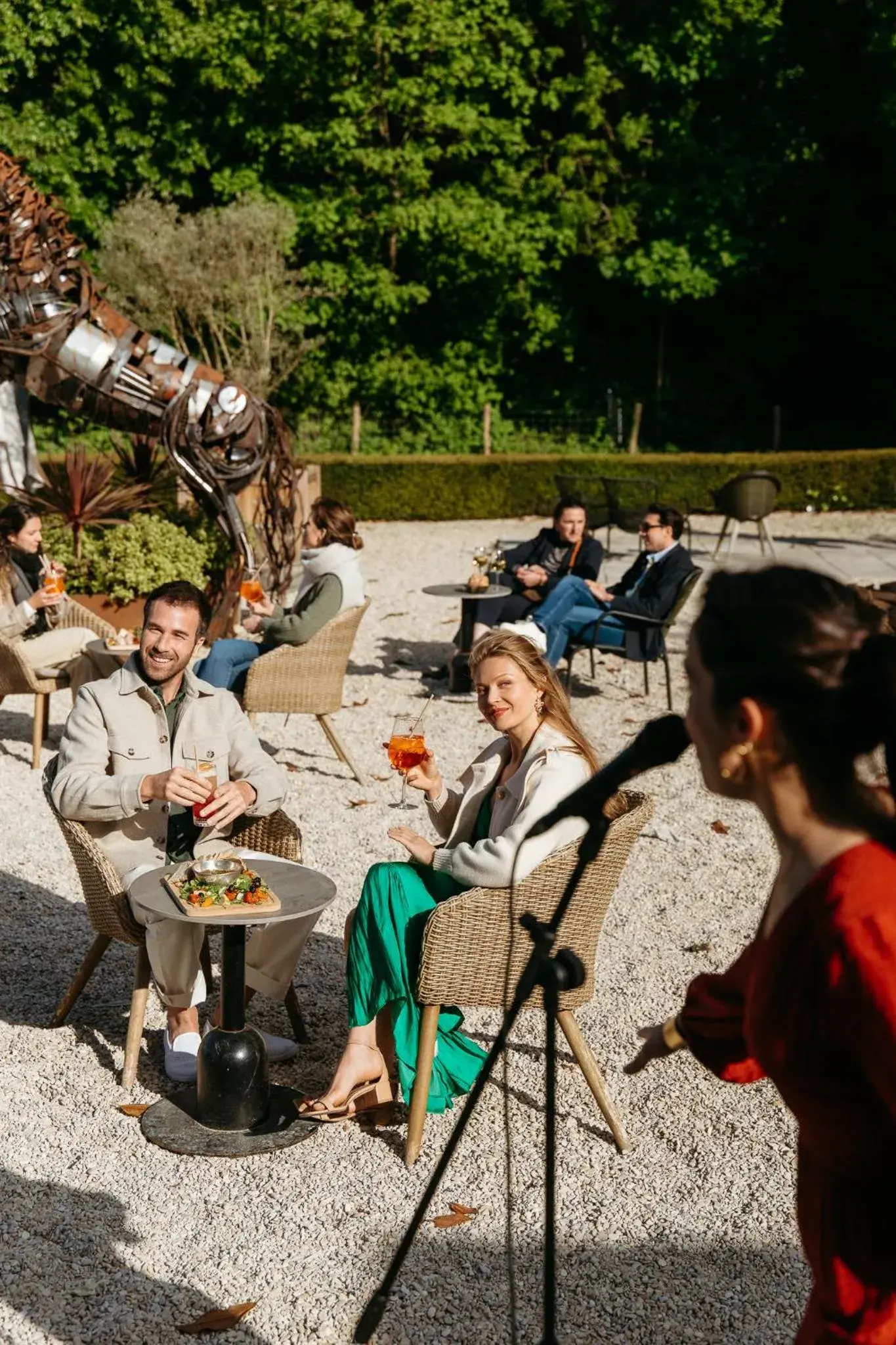 Property building in Hôtel Demeures de Campagne Domaine de Maffliers - Paris Val-d'Oise Property building in Hôtel Demeures de Campagne Domaine de Maffliers - Paris Val-d'Oise