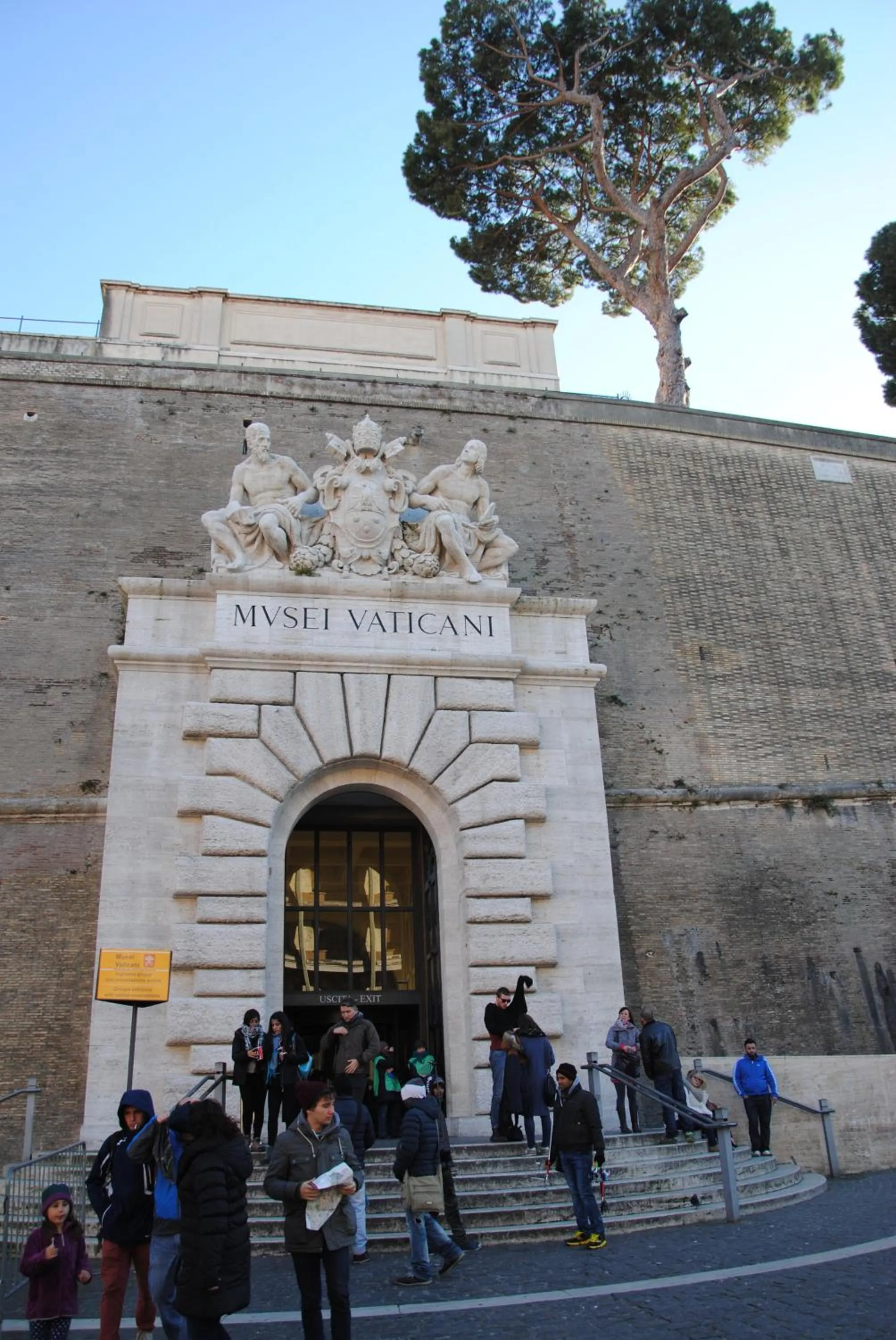 Nearby landmark in White Vatican