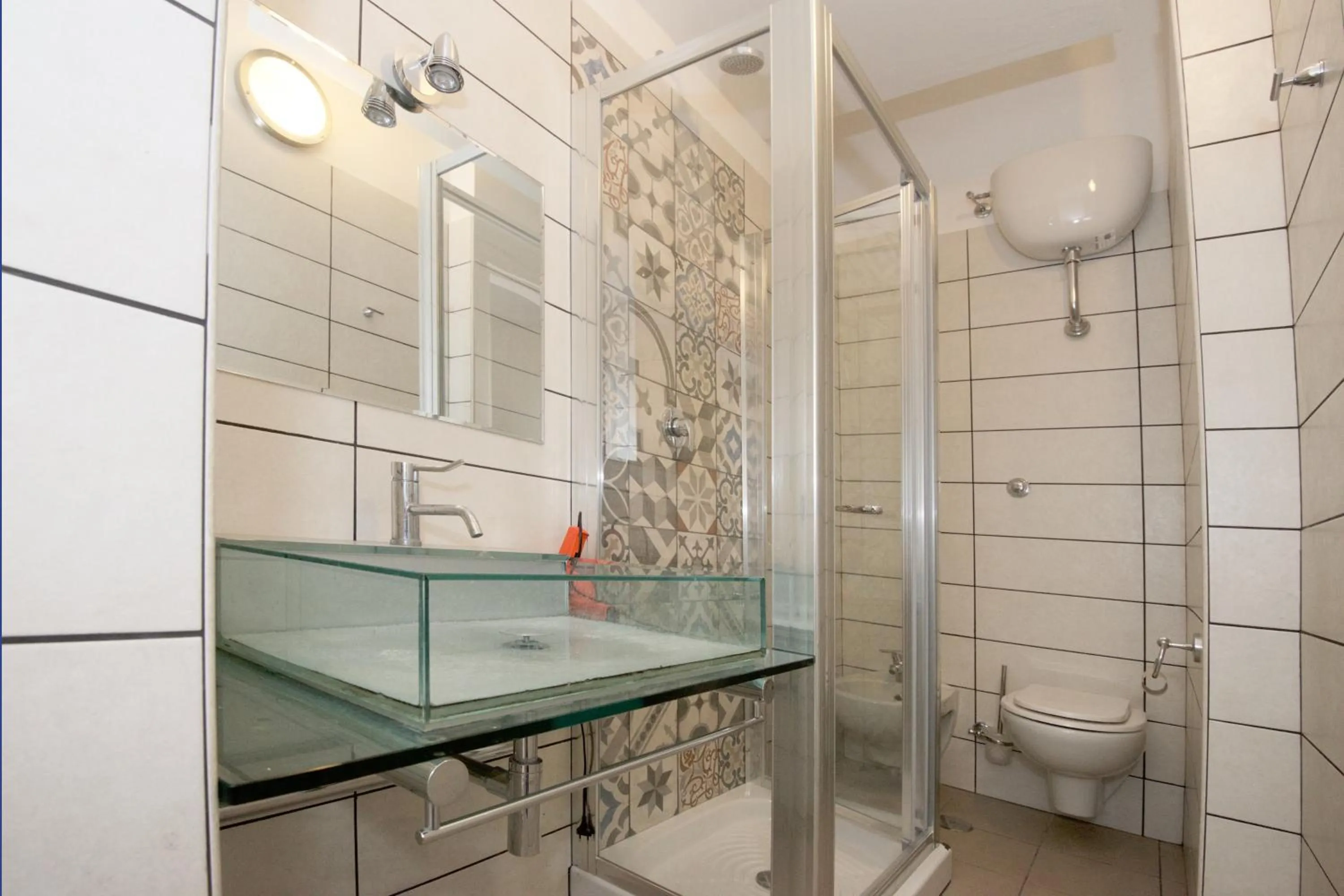 Bathroom in White Vatican