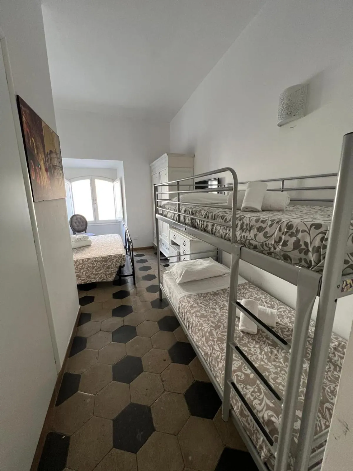 Bedroom, Bed in White Vatican