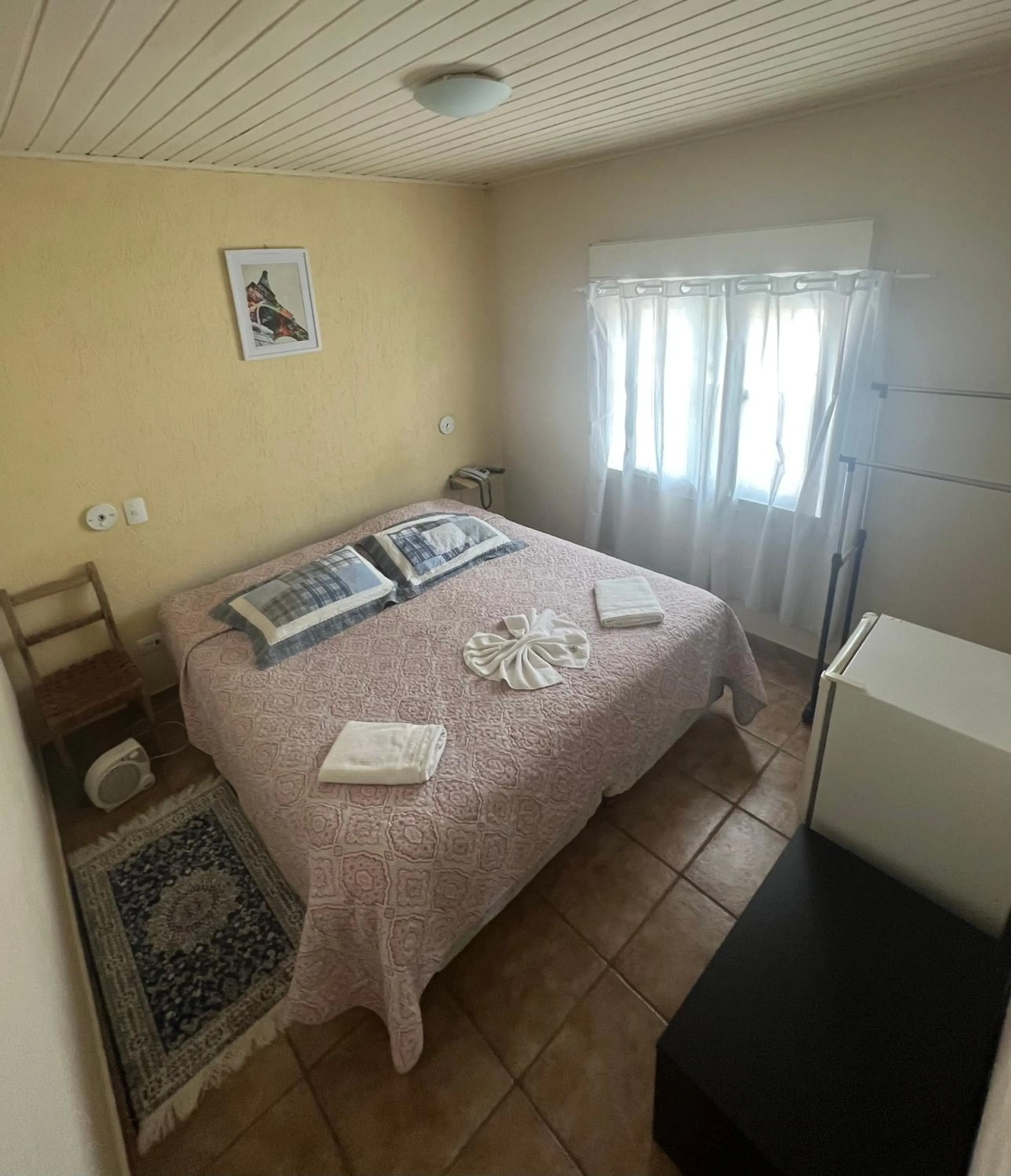 Bed in Pousada La Sierra