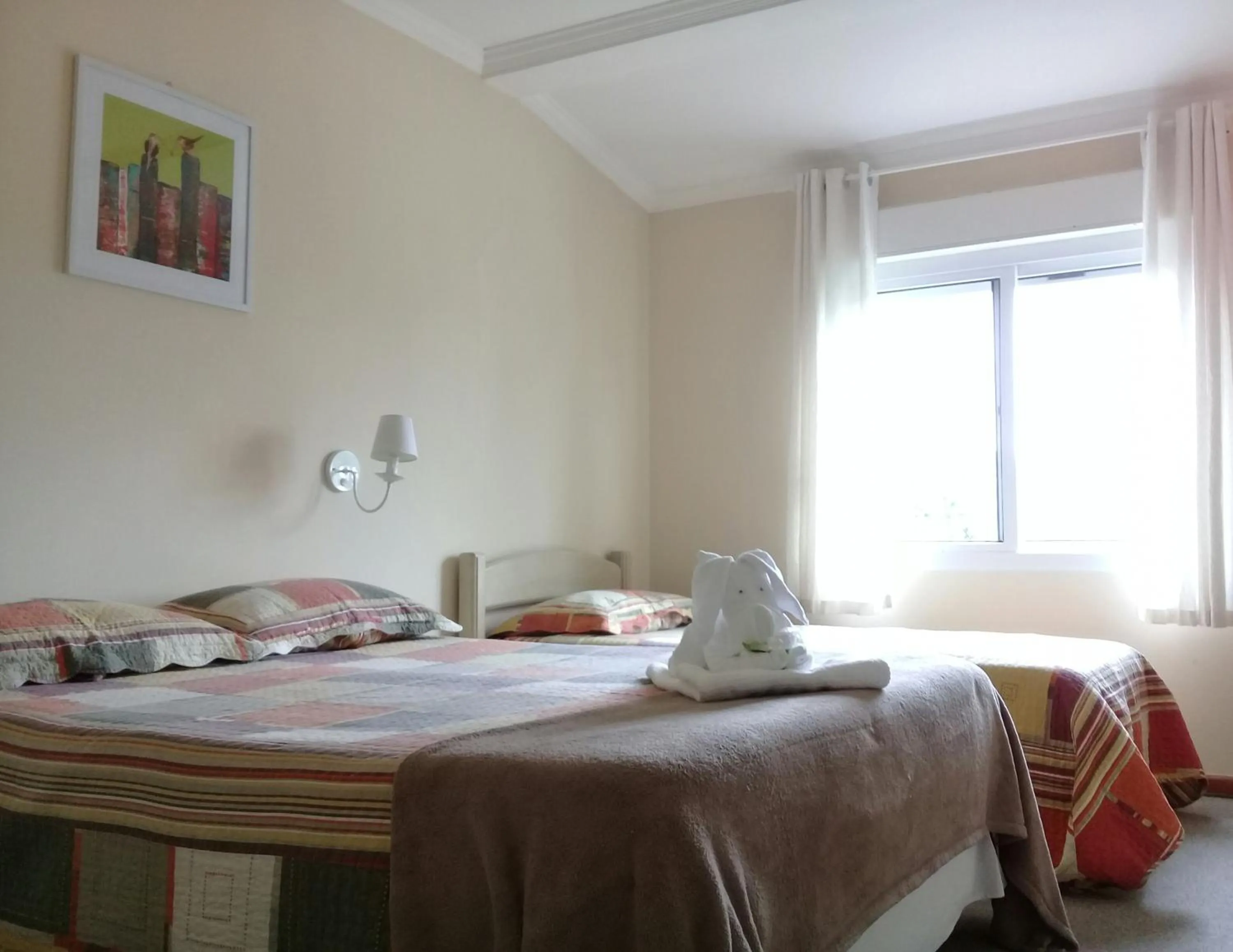 Bed in Pousada La Sierra