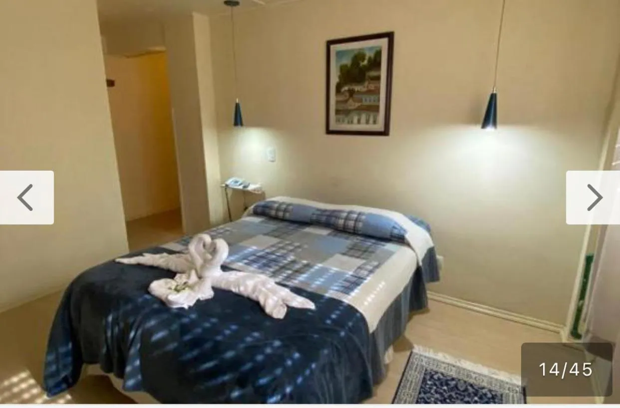 Bed in Pousada La Sierra