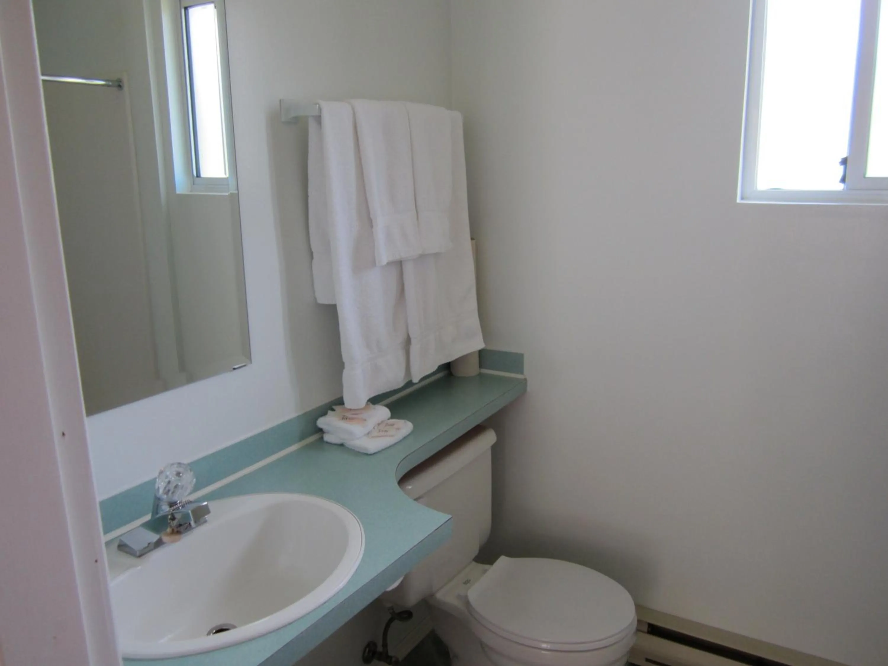 Bathroom in Mountain Springs Motel & RV Park